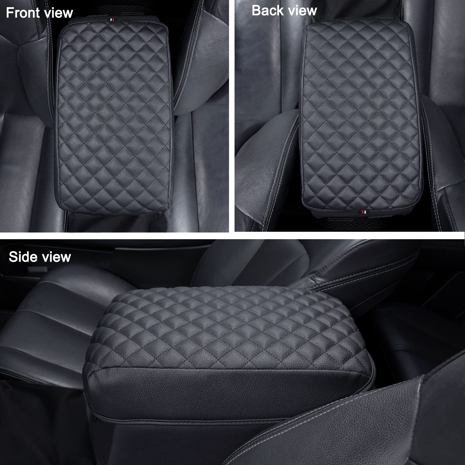 Jkcover Center Console Armrest Cover Compatible With Toyota 4Runner 2010-2022 2023 2024 Truck Accessories Premium Pu Leather Cus
