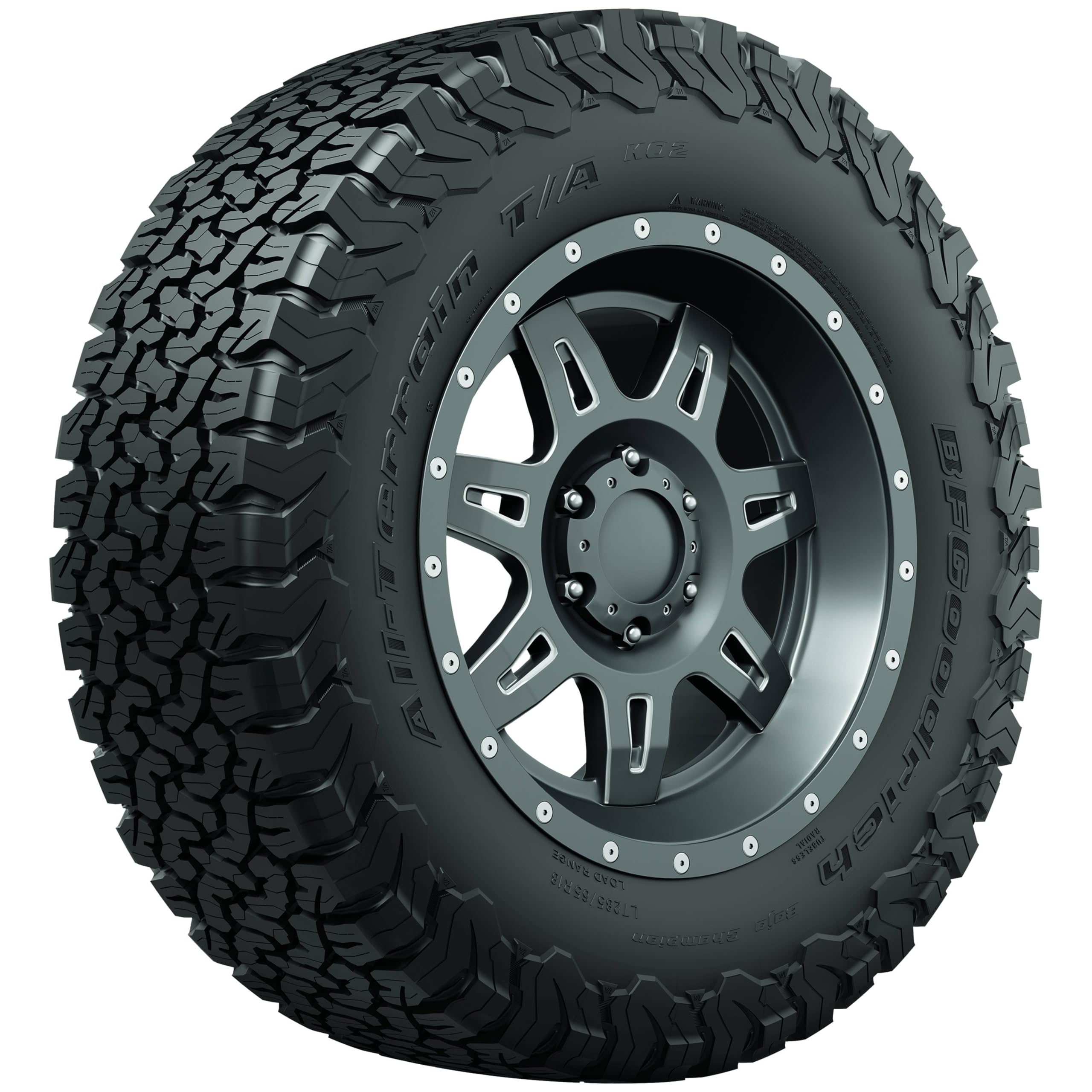 Bfgoodrich All Terrain T/A Ko2 Radial Car Tire For Light Trucks, Suvs, And Crossovers, 37X13.50R18/E 128R