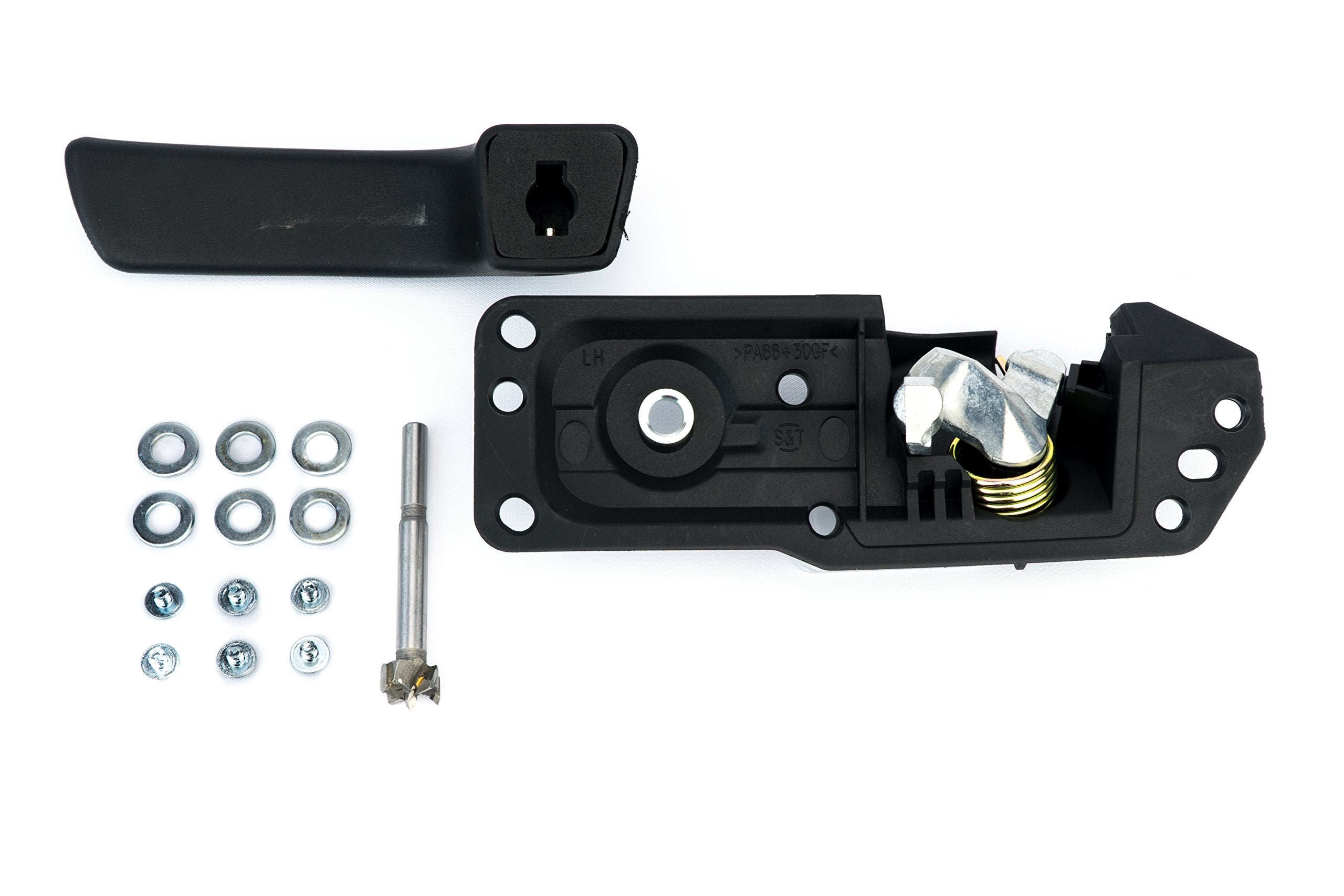 Interior Door Handle Kit, Front Driver Side - Replaces 80374, 20833606 - Compatible With Chevy, Gmc, Cadillac Vehicles - Silvera