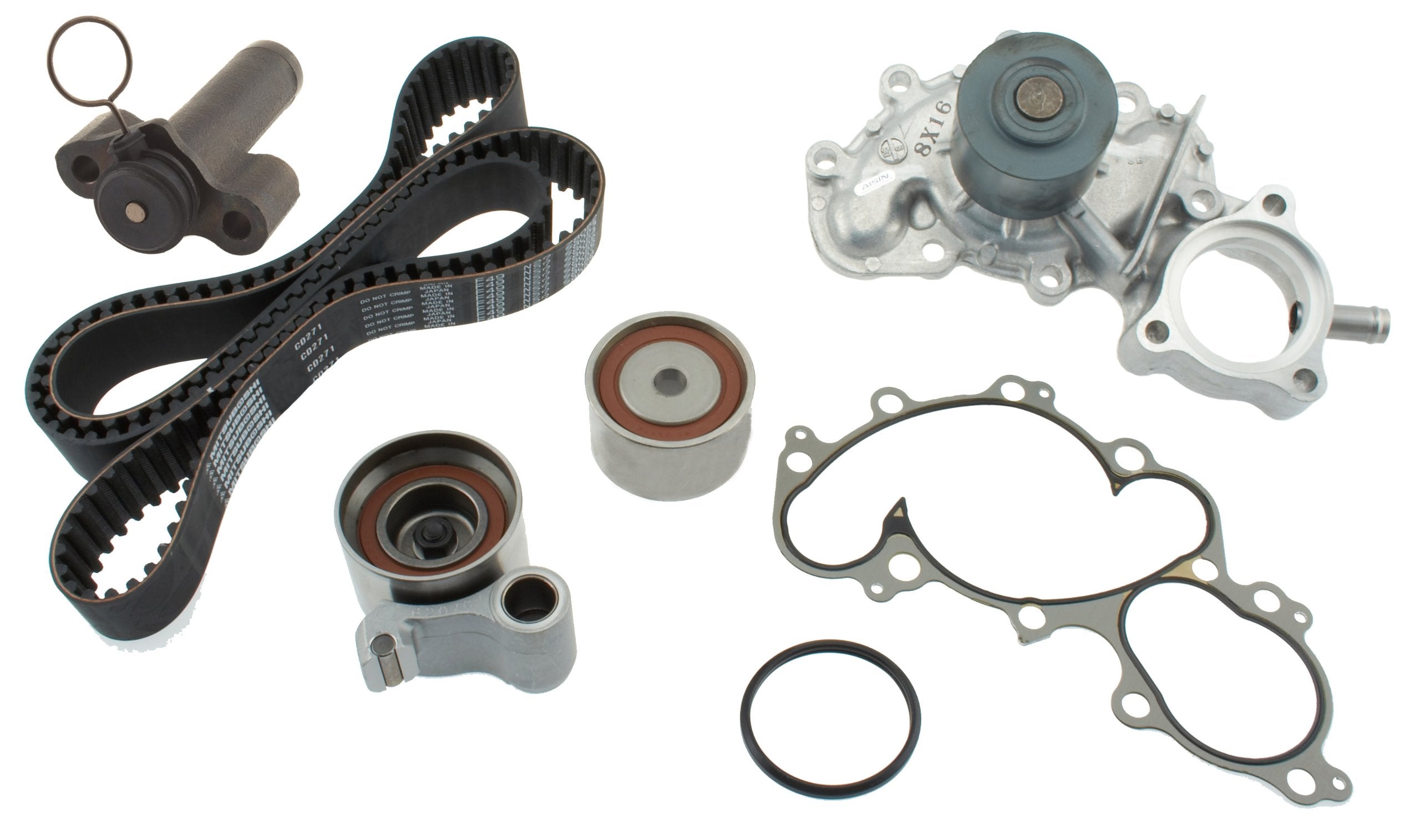 Aisin Tkt-025 Engine Timing Belt Kit With Water Pump
