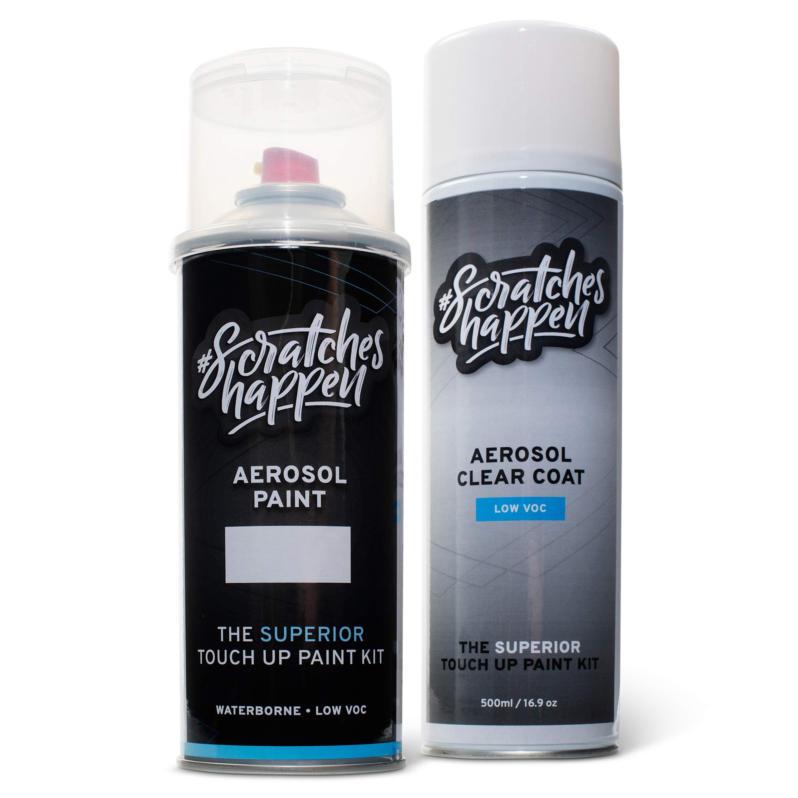 Scratcheshappen Exact-Match Touch Up Paint Kit Compatible With Nissan Daytona Blue Metallic Tricoat (B17) - Aerosol, Essential