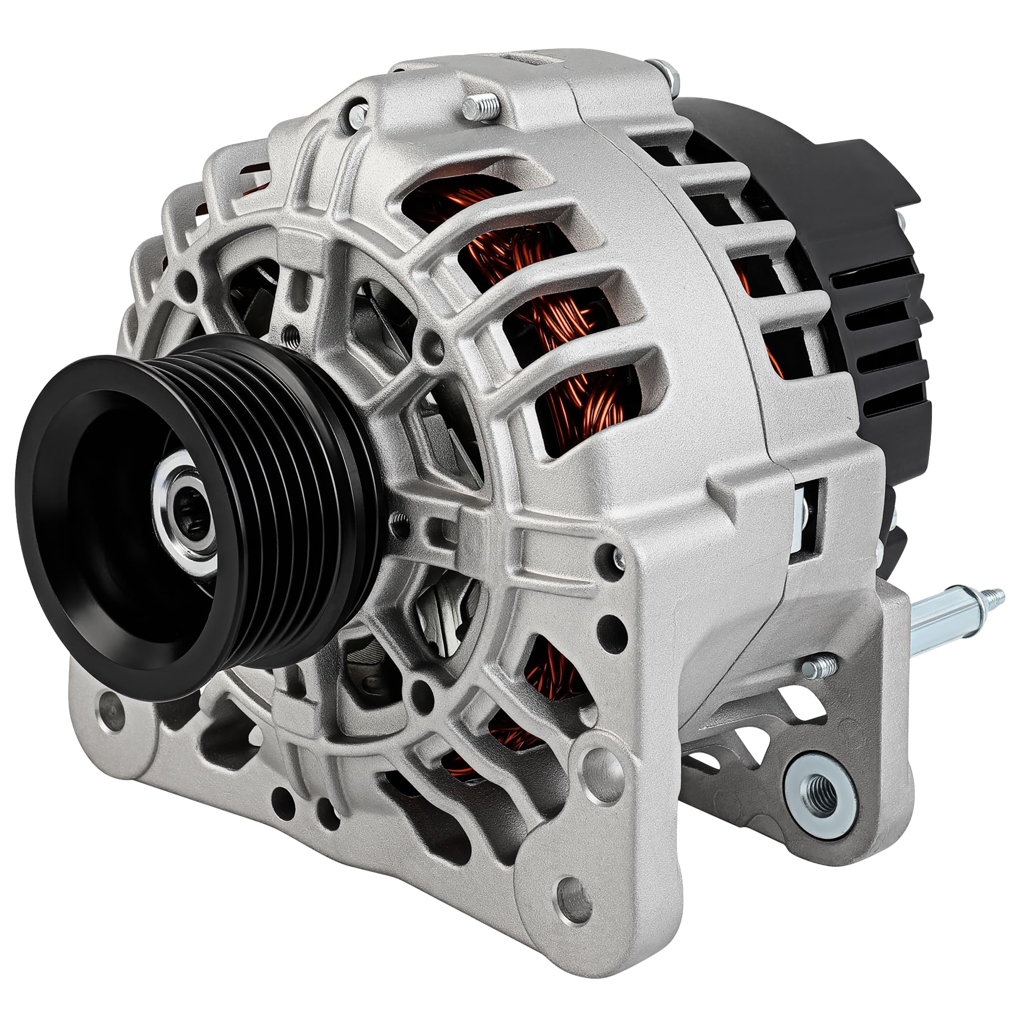 SCITOO Alternator Fits for Volkswagen for Jetta 2002-2005 L4 1.8L 2.0L, for Beetle 2002-2005 L4 1.8L, for Golf 2002-2006 L4 1.8L