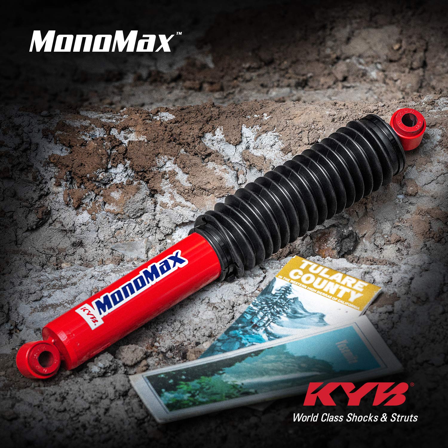 Kyb 565129 Monomax Gas Shock, Red