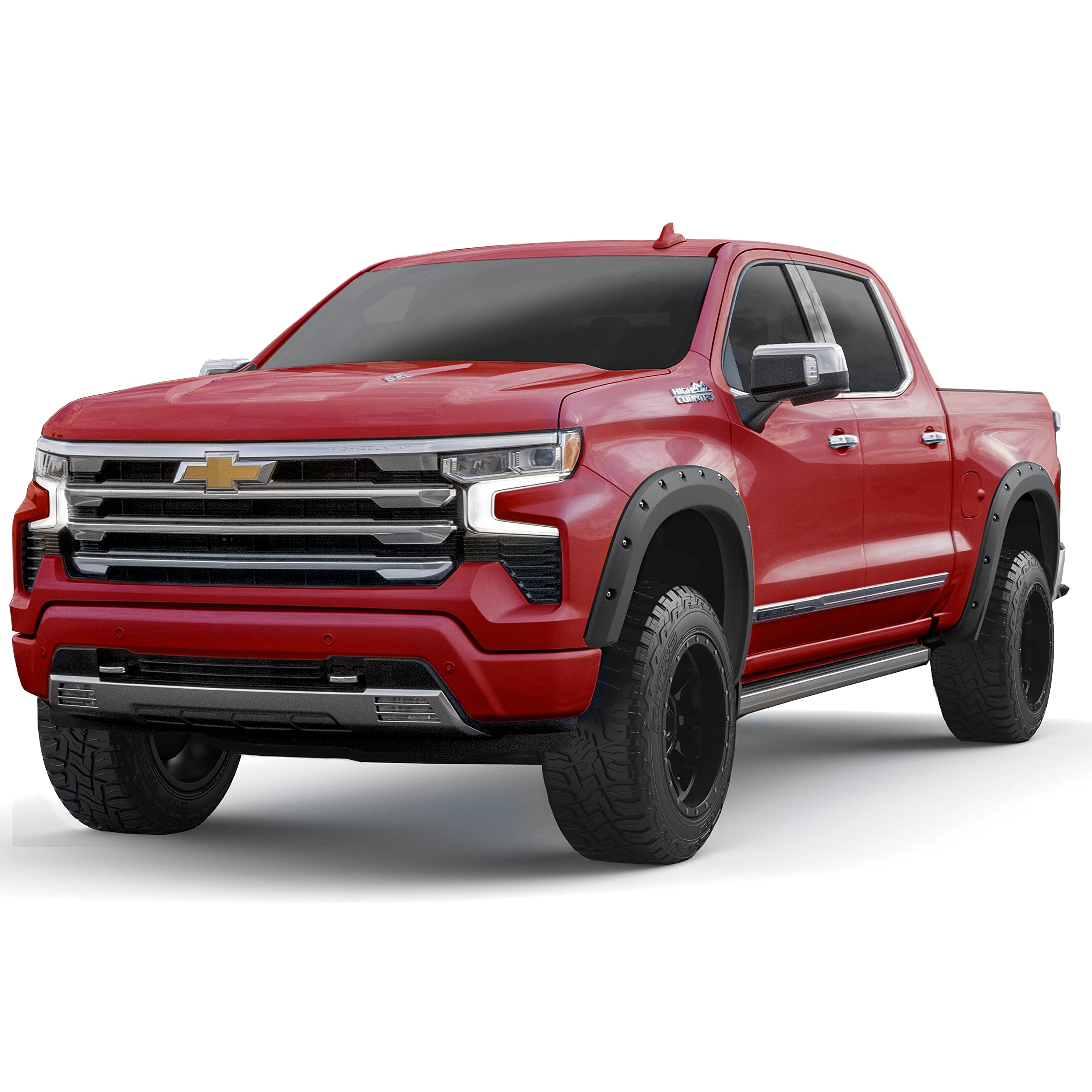 EGR Fender Flares 791654 - Premium Matte Black with Simulated Bolt-on Look - Fits 2023-2025 Chevrolet Silverado 1500