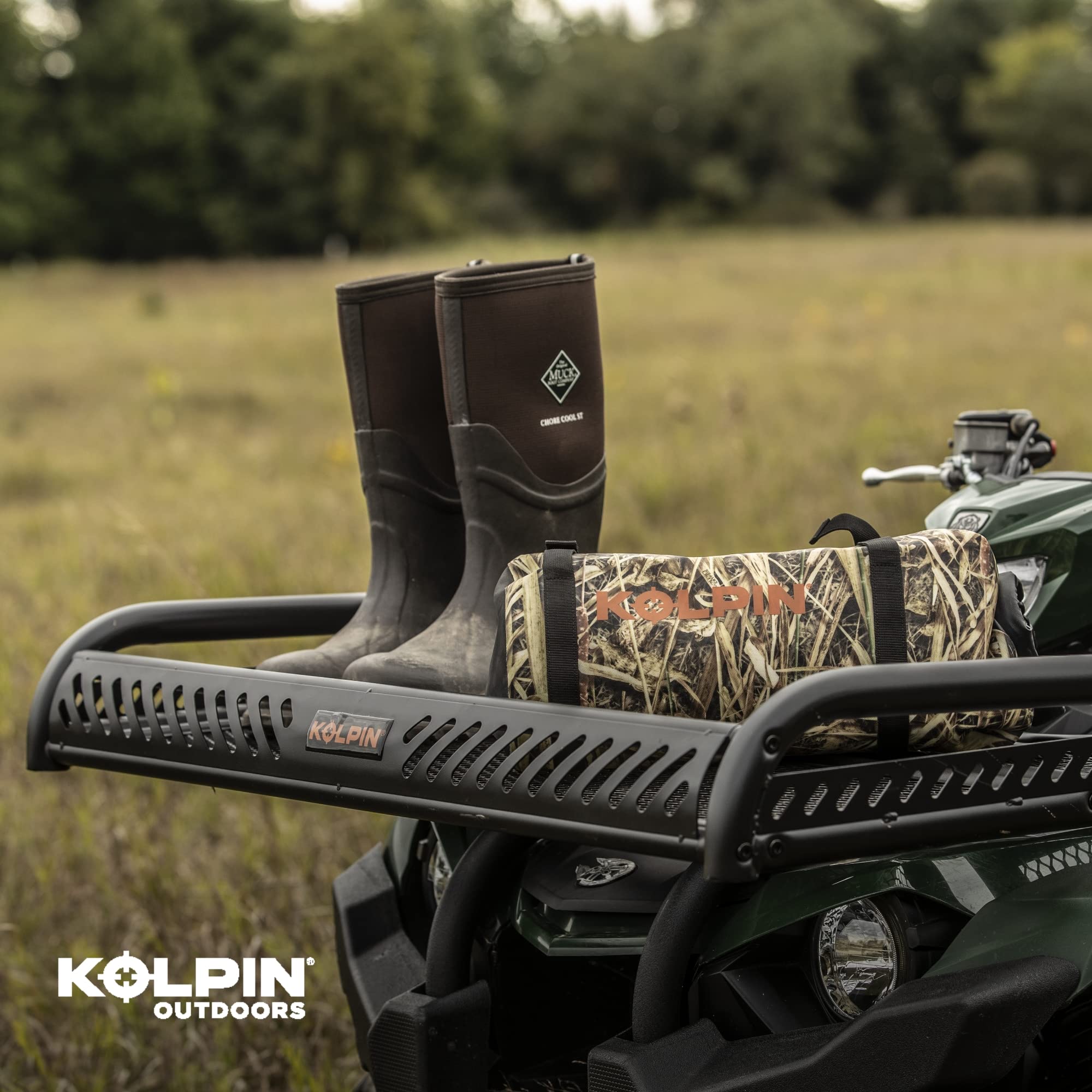 Kolpin ATV Flat Rack 53400, Alloy Steel, One Size, Black