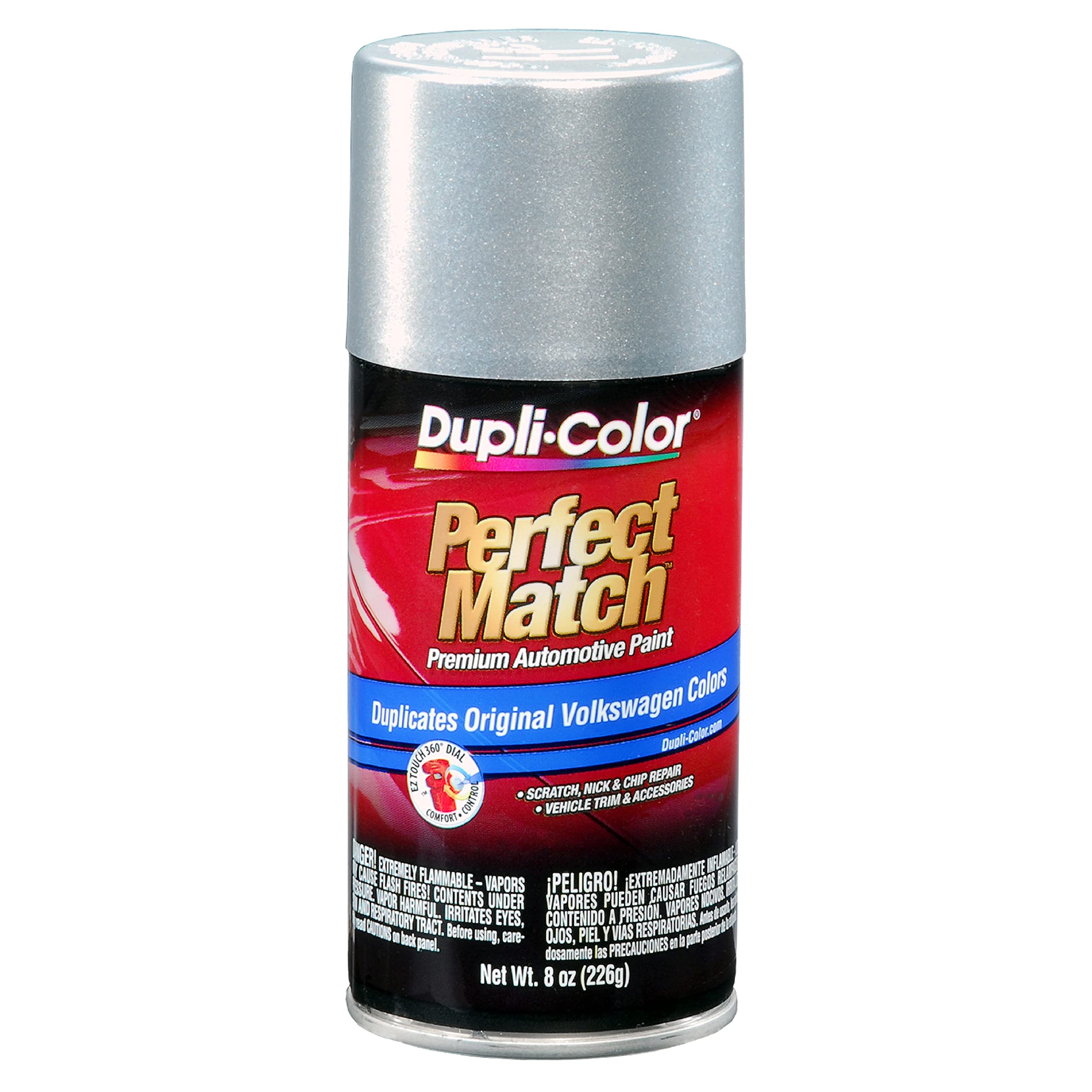 Dupli-Color Perfect Match Spray Paint, 8 oz., Reflex Silver, Model EBVW20397