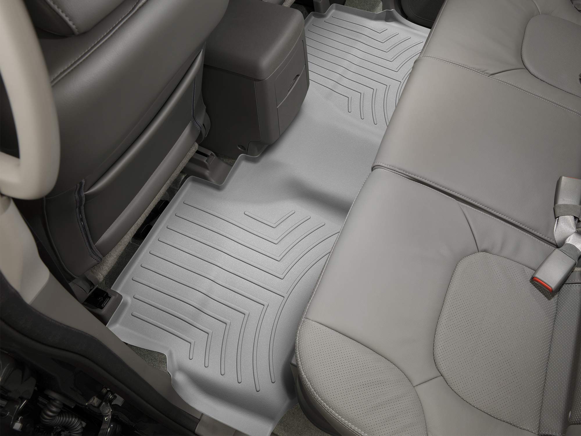 WeatherTech Custom Fit FloorLiners for Equator, Frontier - 2nd Row (460473), Grey