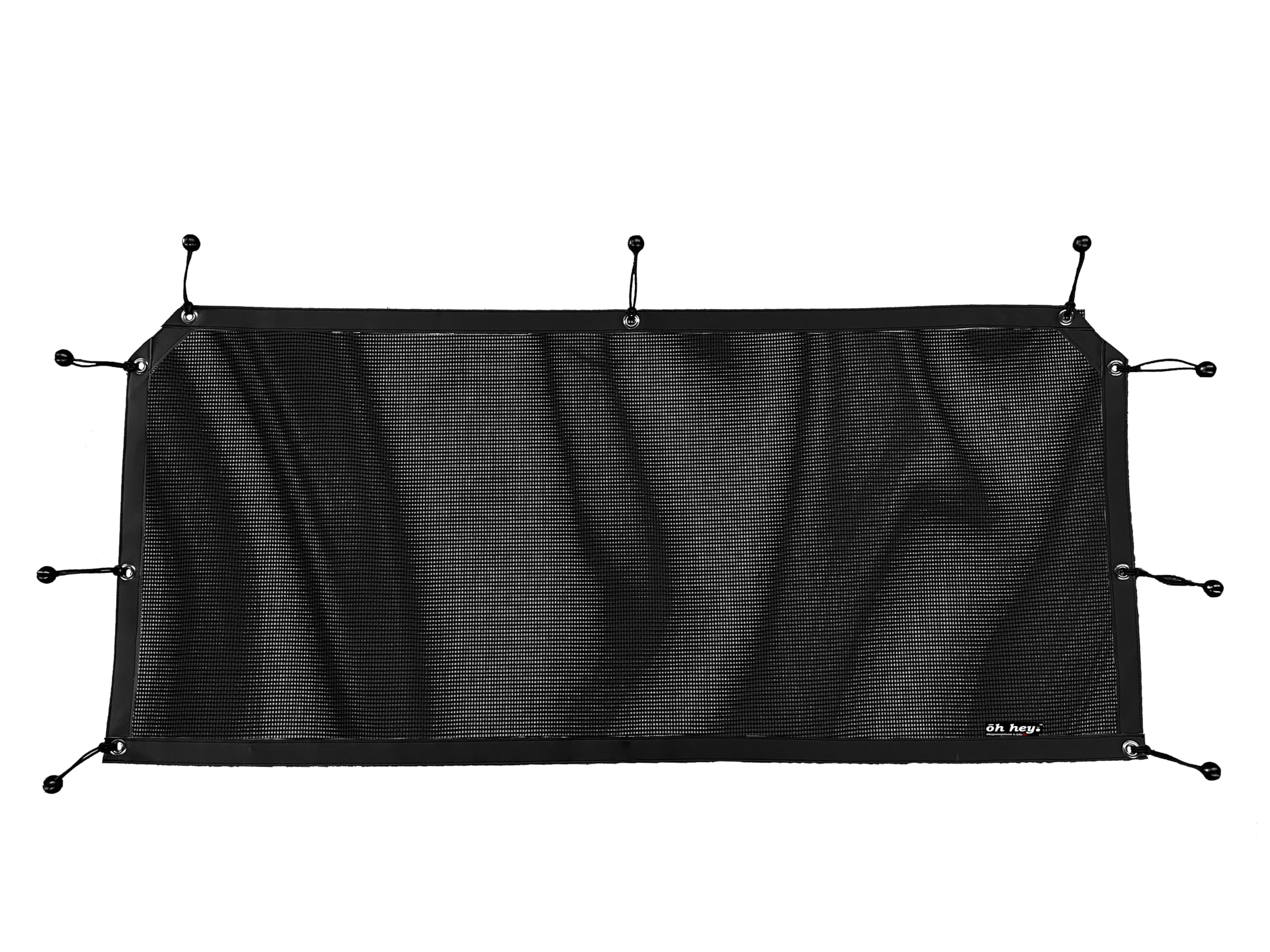GrilleAdz Pioneer 1000-5 Rear Mesh Dust Screen - Black, Durable Mesh Construction