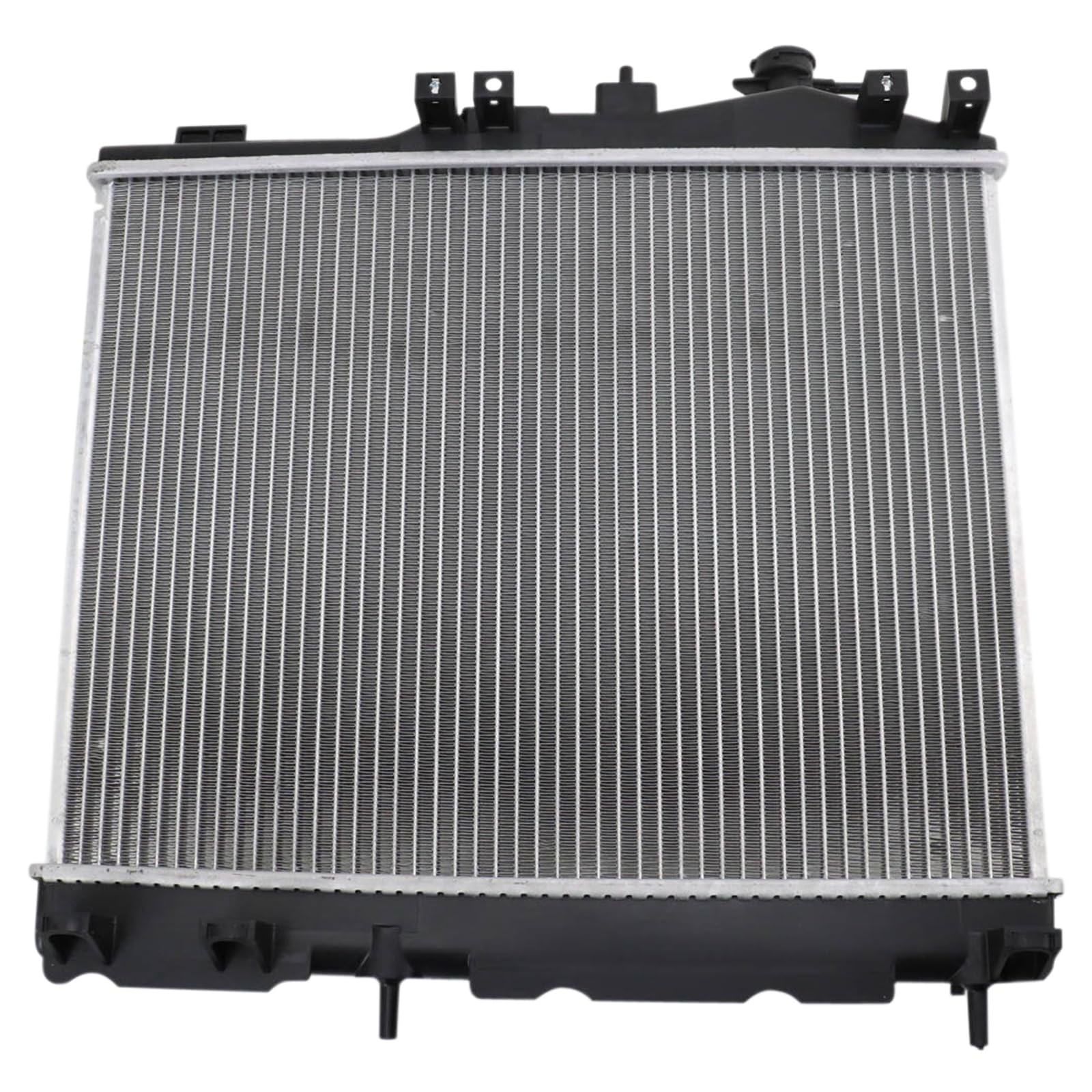 TRQ Radiator Assembly Aluminum Core for 2014-2015, 2017-2021 Mitsubishi Mirage G4 1.2L CVT - Model RDA86943