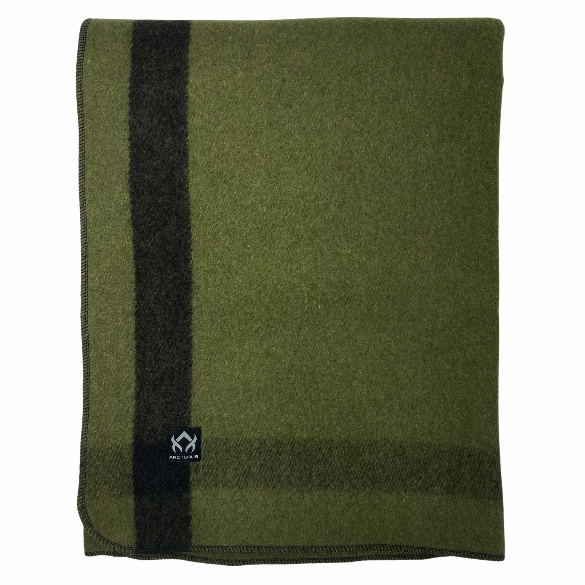 Arcturus Rainier Wool Blanket  45lbs Warm, Heavy, Washable, Large  great for camping, Outdoors, Survival  Emergency Kits (Four