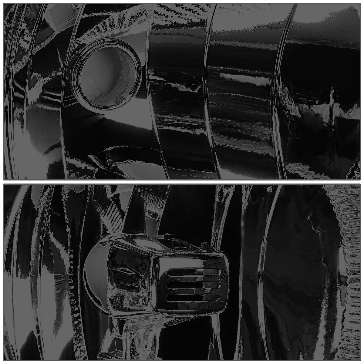 Dna Motoring Hl-Oh-Csil07-Bk-Sm-Cl1 Pair Of Black Smoke Lens Headlights Compatible With 07-13 Silverado 1500/07-14 Silverado 250