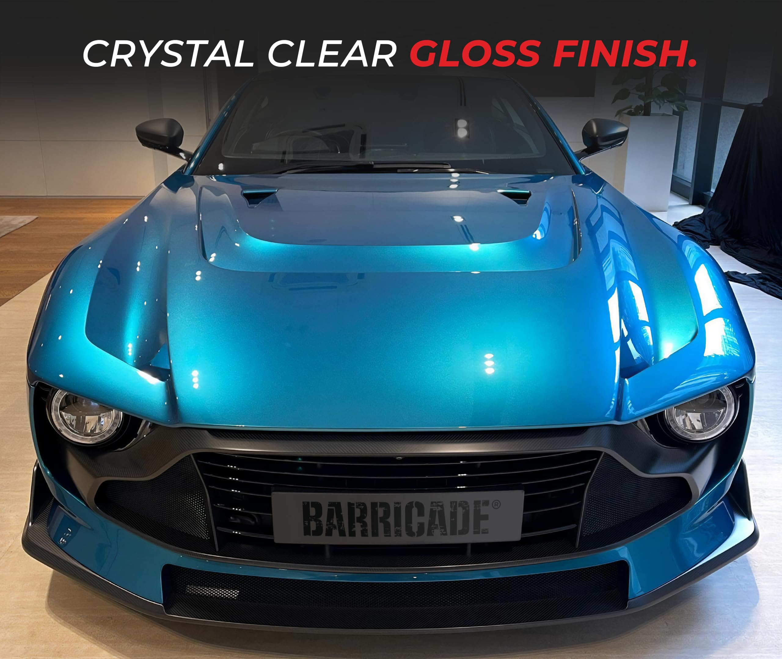 VViViD Barricade Premium Paint Protection Film 6" x 60" Clear Gloss Thermoplastic Polyurethane