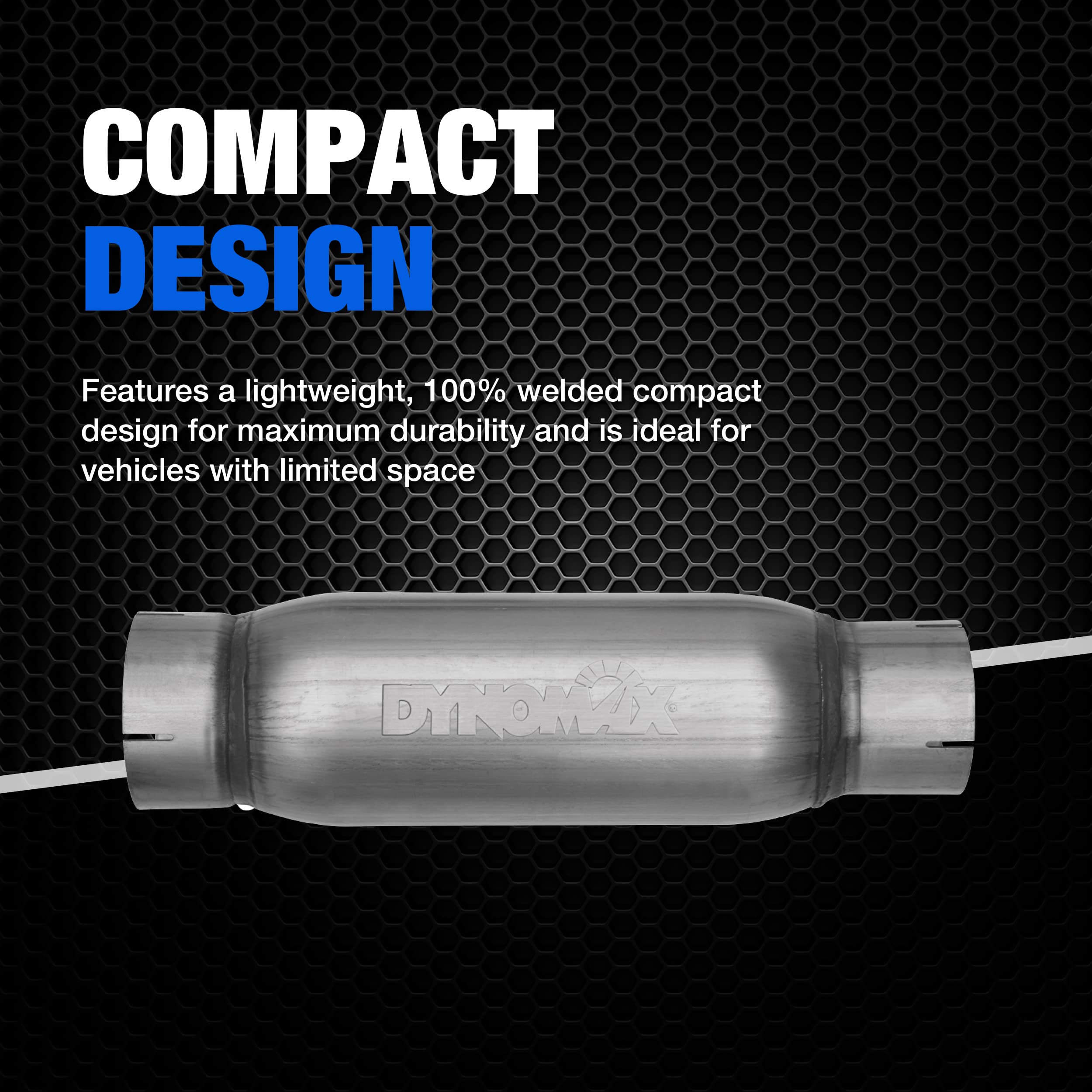 Dynomax Race Bullet 24217 Exhaust Resonator