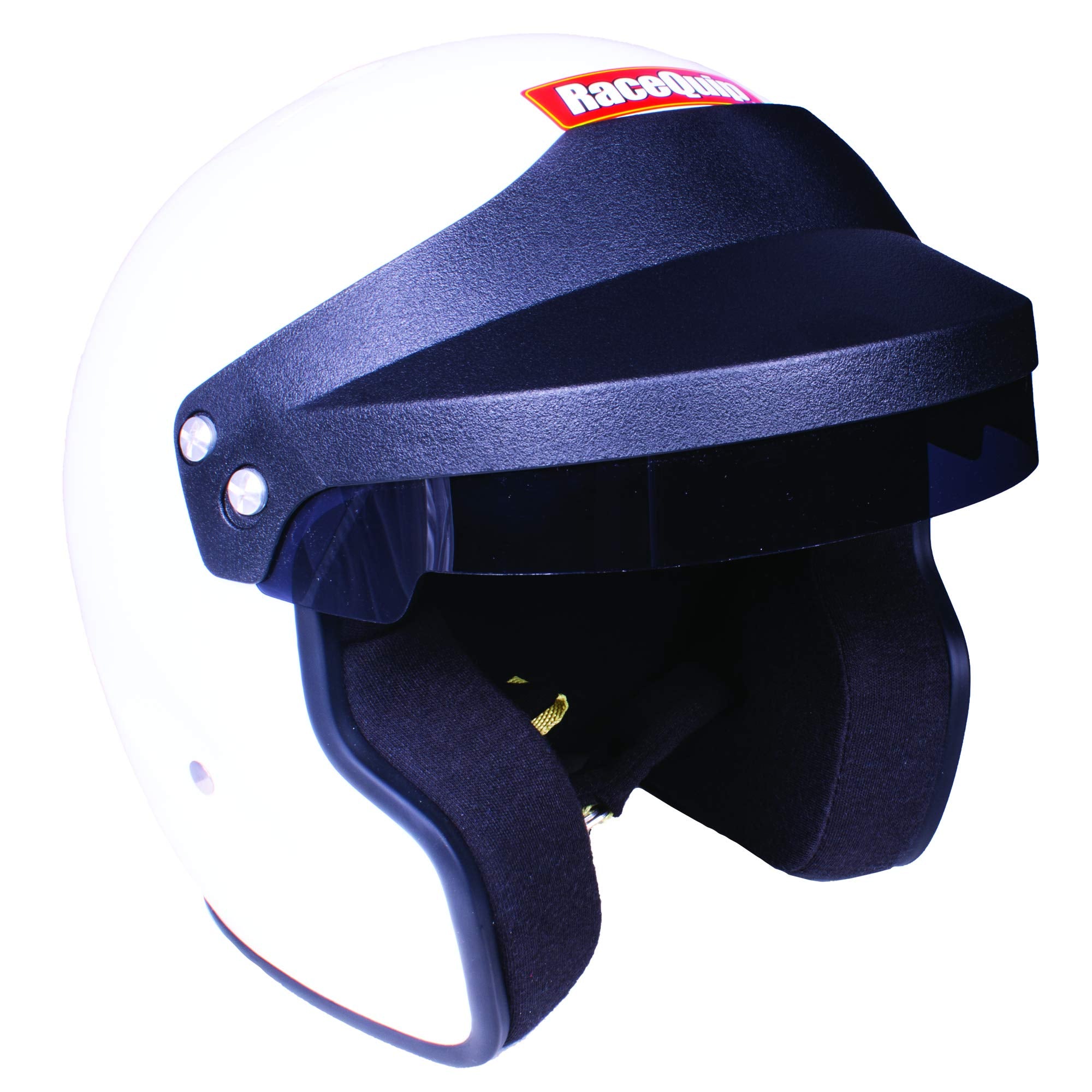 Racequip Open Face Helmet Of20 Series Snell Sa-2020 Rated Gloss White X-Large 256116
