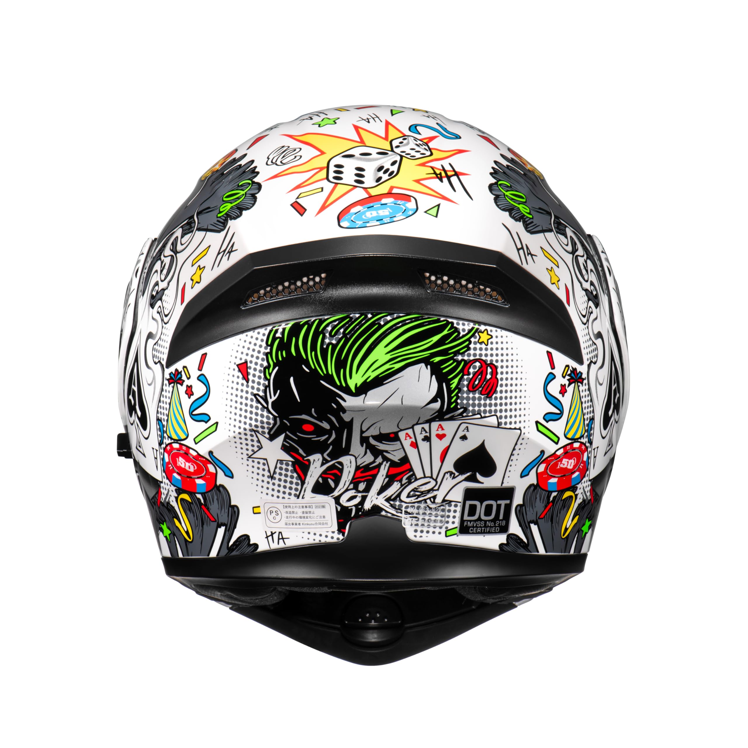 KYPARA Dual Visor Flip-Up Modular Full Face Helmet, XL, Multi-Color, DOT Certified, ABS Material