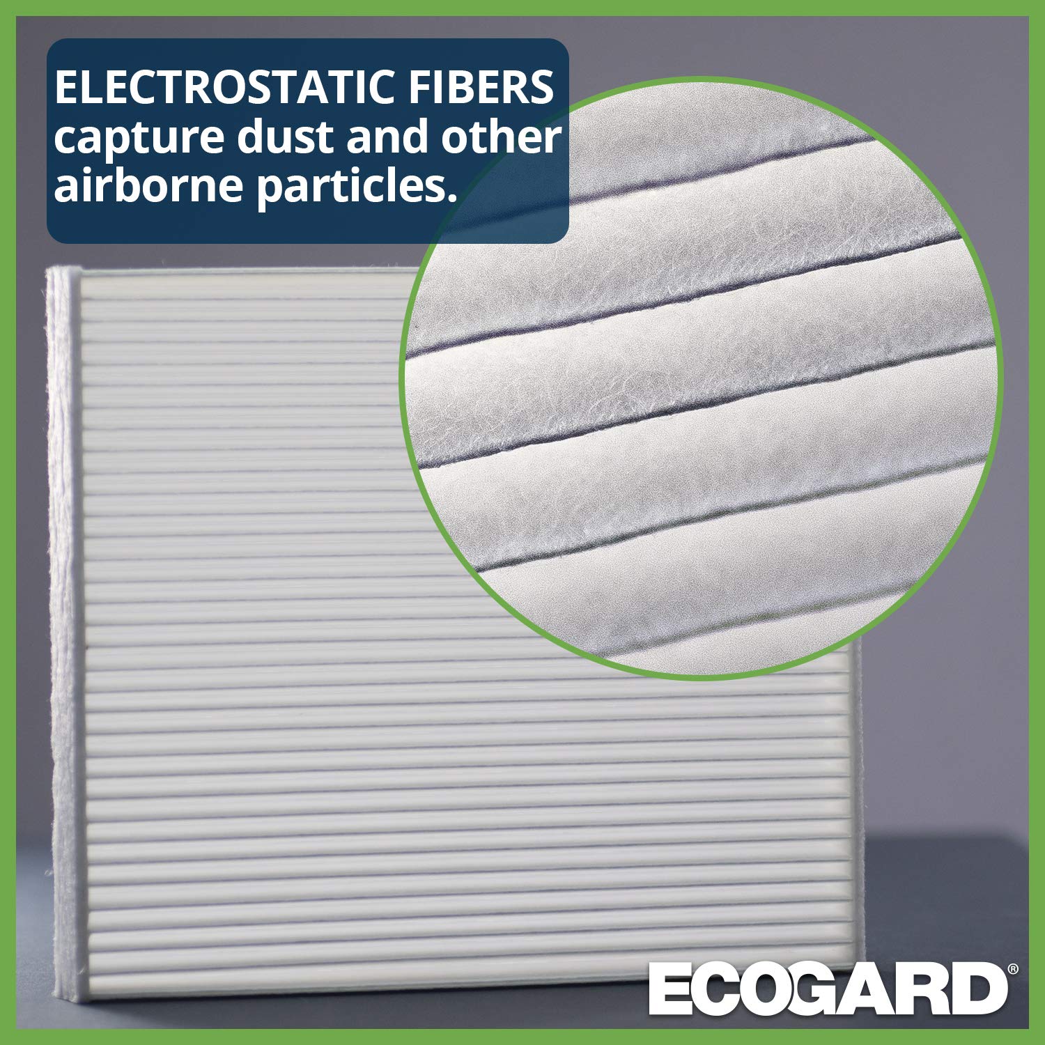 Ecogard Xc11714 Premium Cabin Air Filter Fits Hyundai Santa Fe 2019-2020 | Kia Telluride 2020, Stinger 2018-2020 | Genesis G70 2