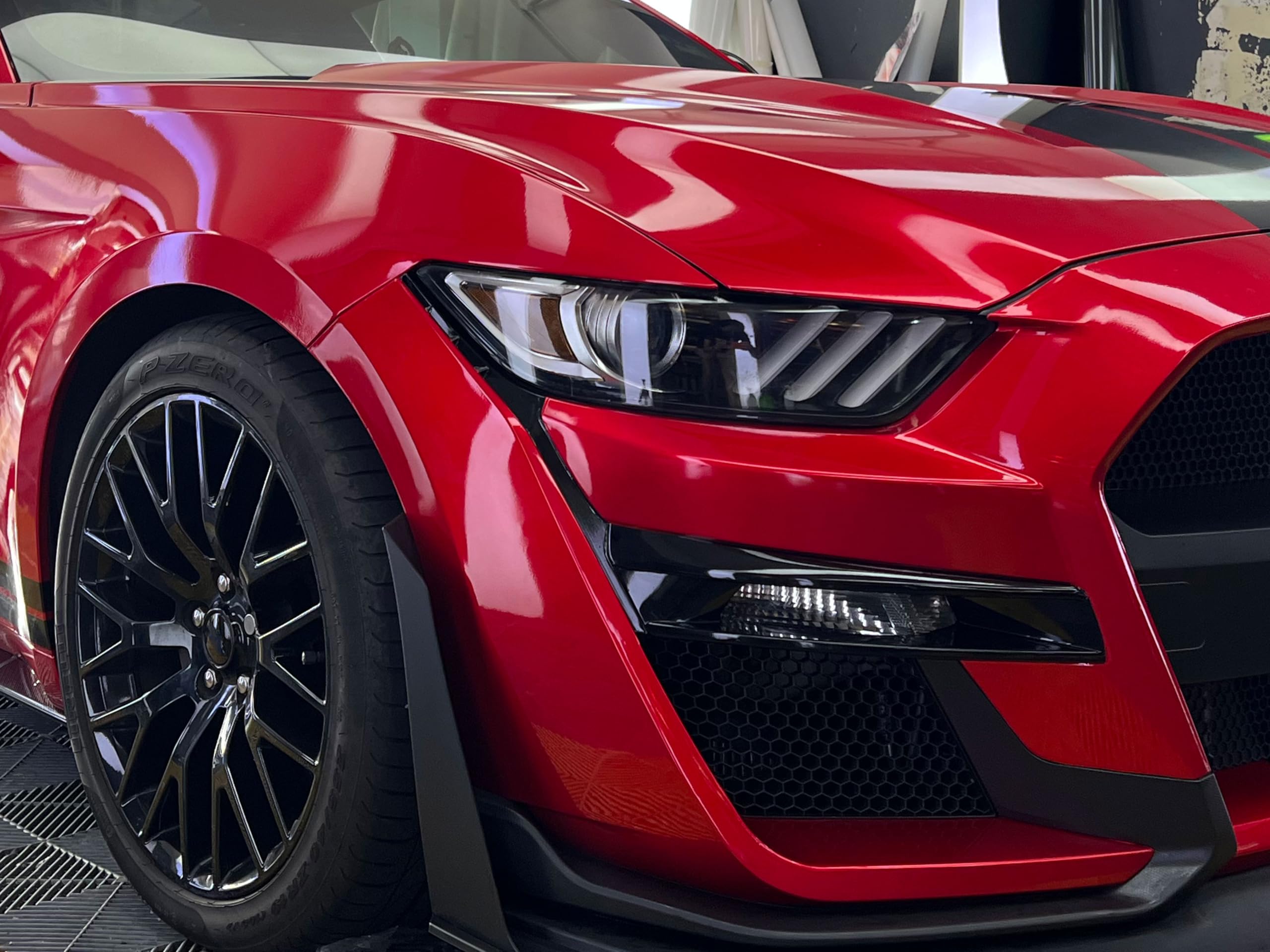 VViViD Ultra Gloss Candy Red Vinyl Car Wrap - 15ft x 5ft, Premium Paint Replacement Film with Nano Air Release Technology