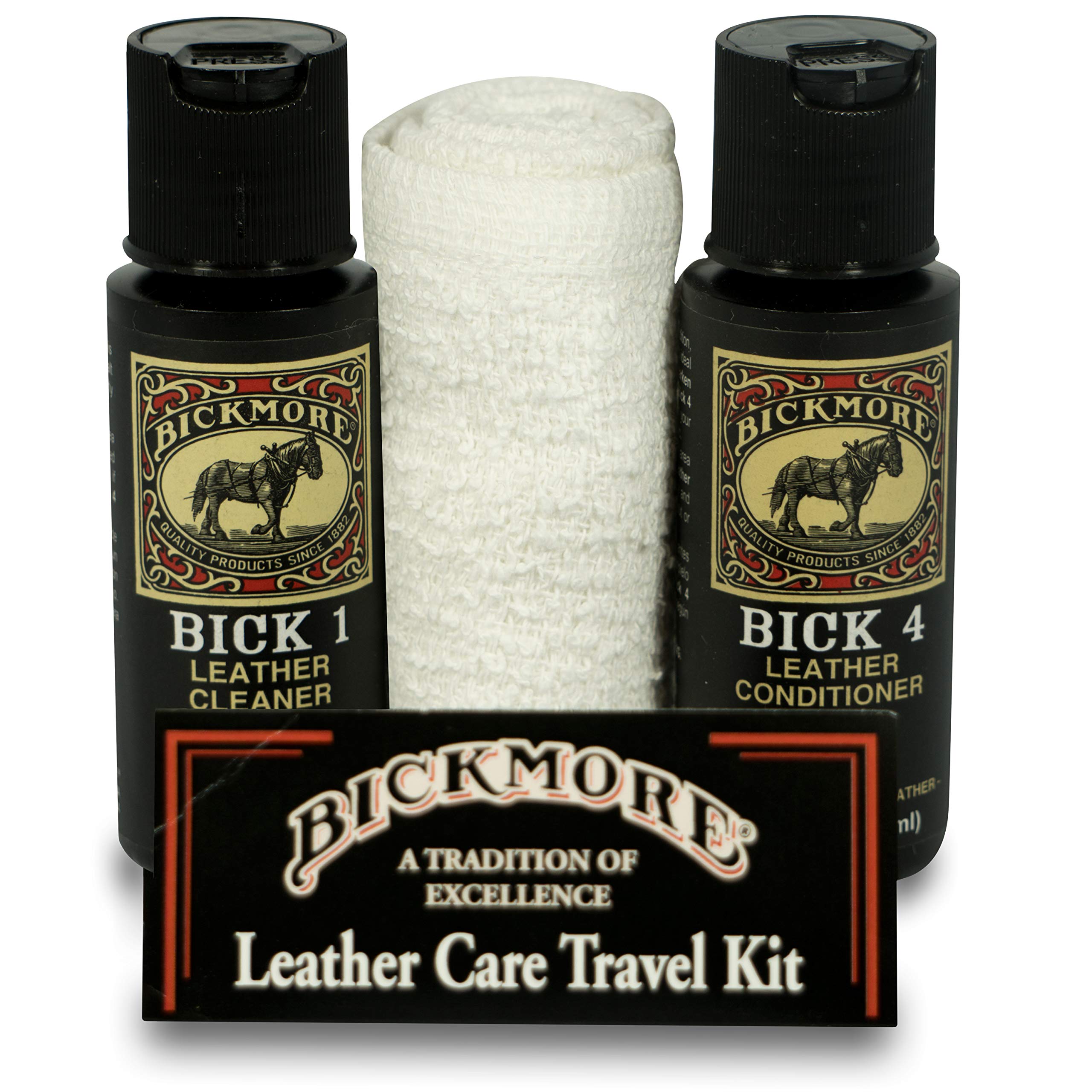 Bickmore Leather Shoe & Boot Travel Care Kit - Repairs, Polishes & Shines - Travel Kit - Leather