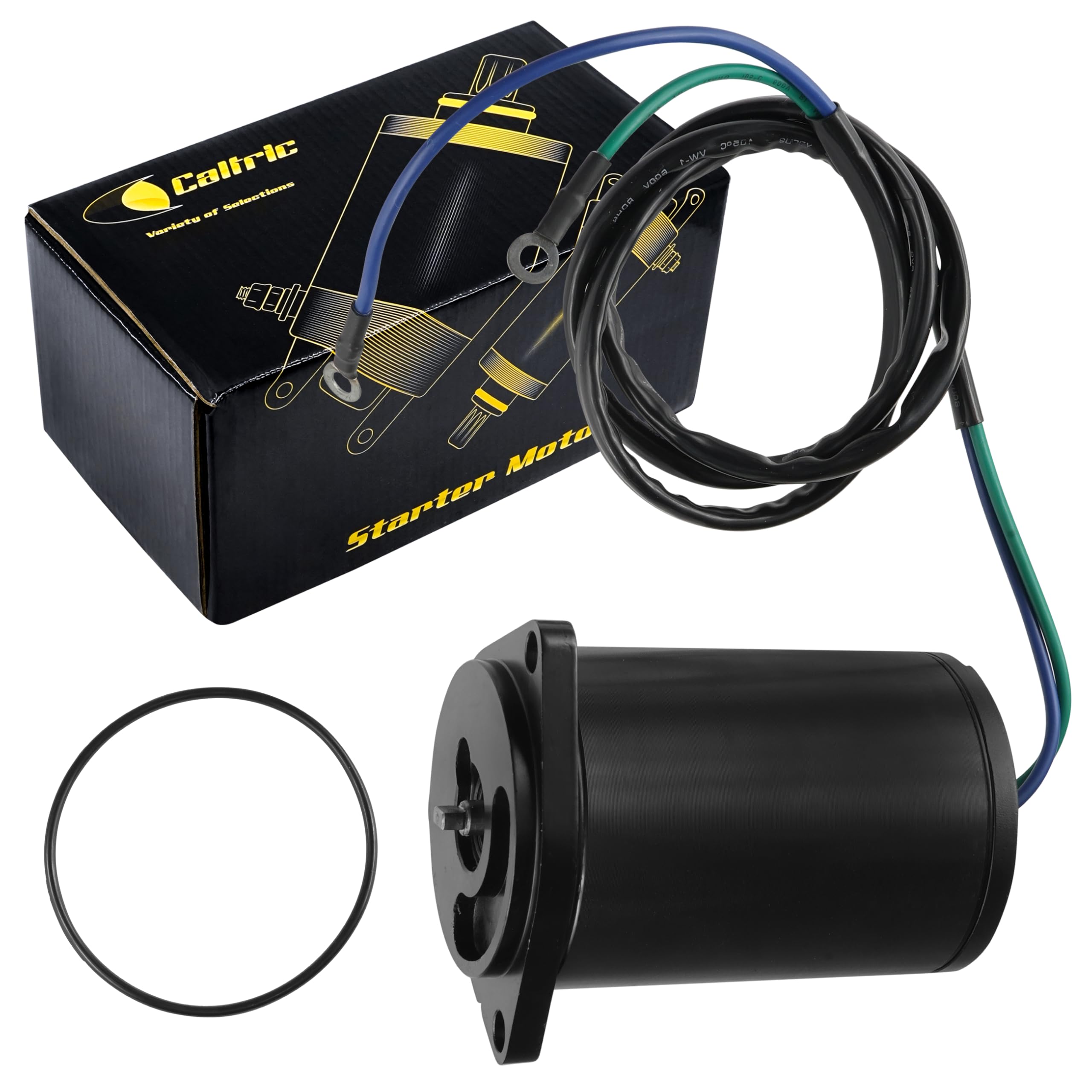 Caltric Power Tilt Trim Motor Compatible with Yamaha F200 F225 F250 LF200 LF225 LF250 LZ250 2002 2003 2004-2009
