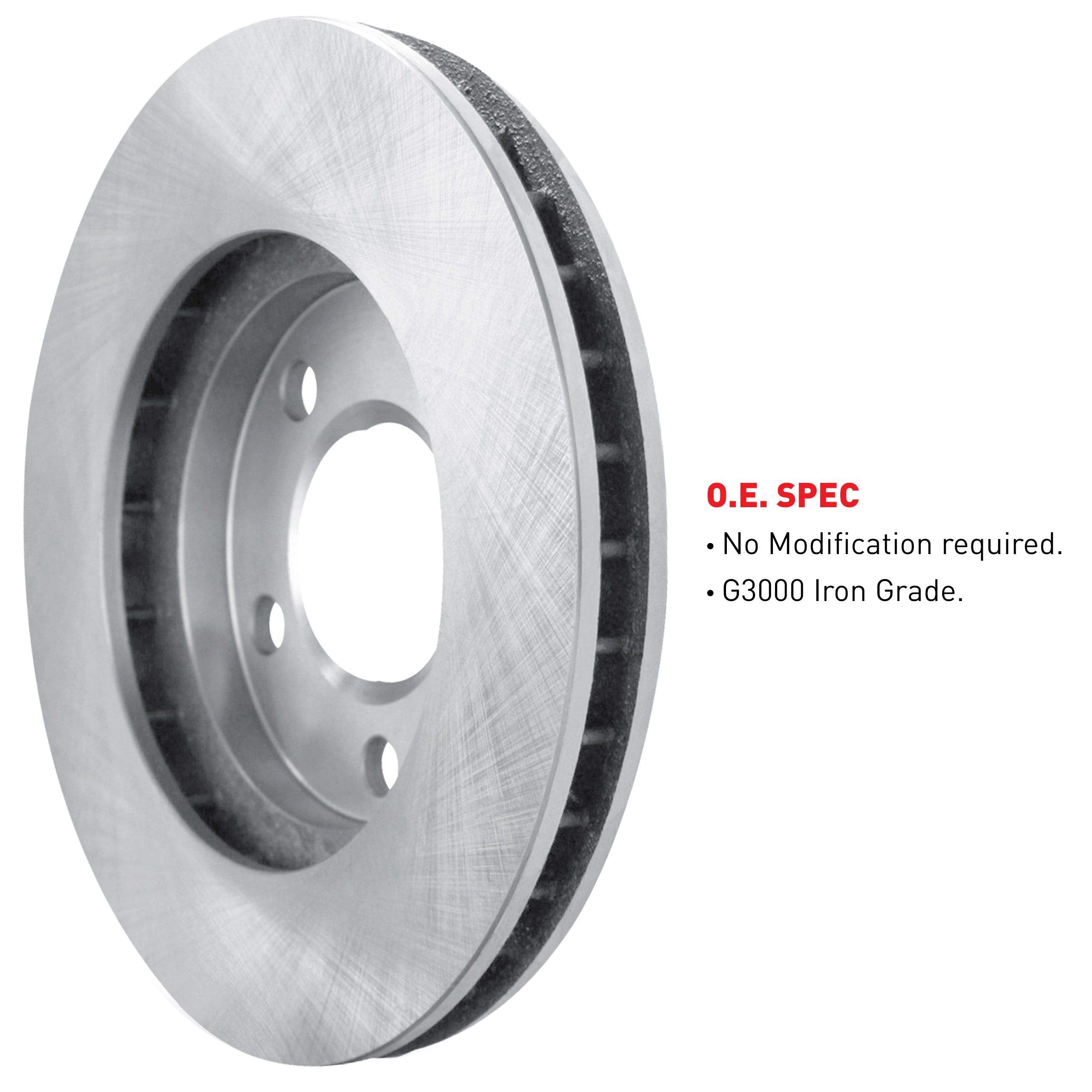 R1 Concepts Front Brakes And Rotors Kit |Front Brake Pads| Brake Rotors And Pads| Ceramic Brake Pads And Rotors |Fits 2012-2019