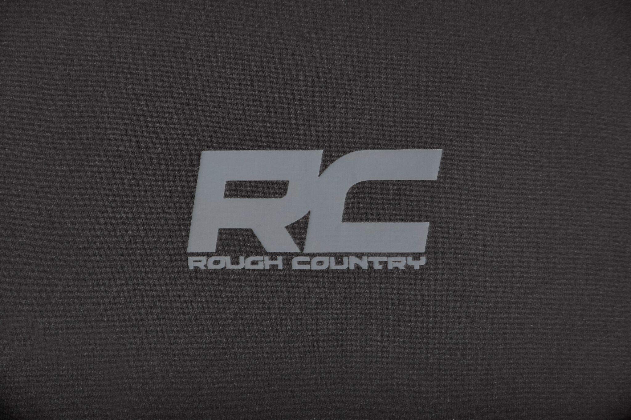 Rough Country Front Neoprene Seat Covers for 09-18 Ram 1500/10-18 2500-91028, Black