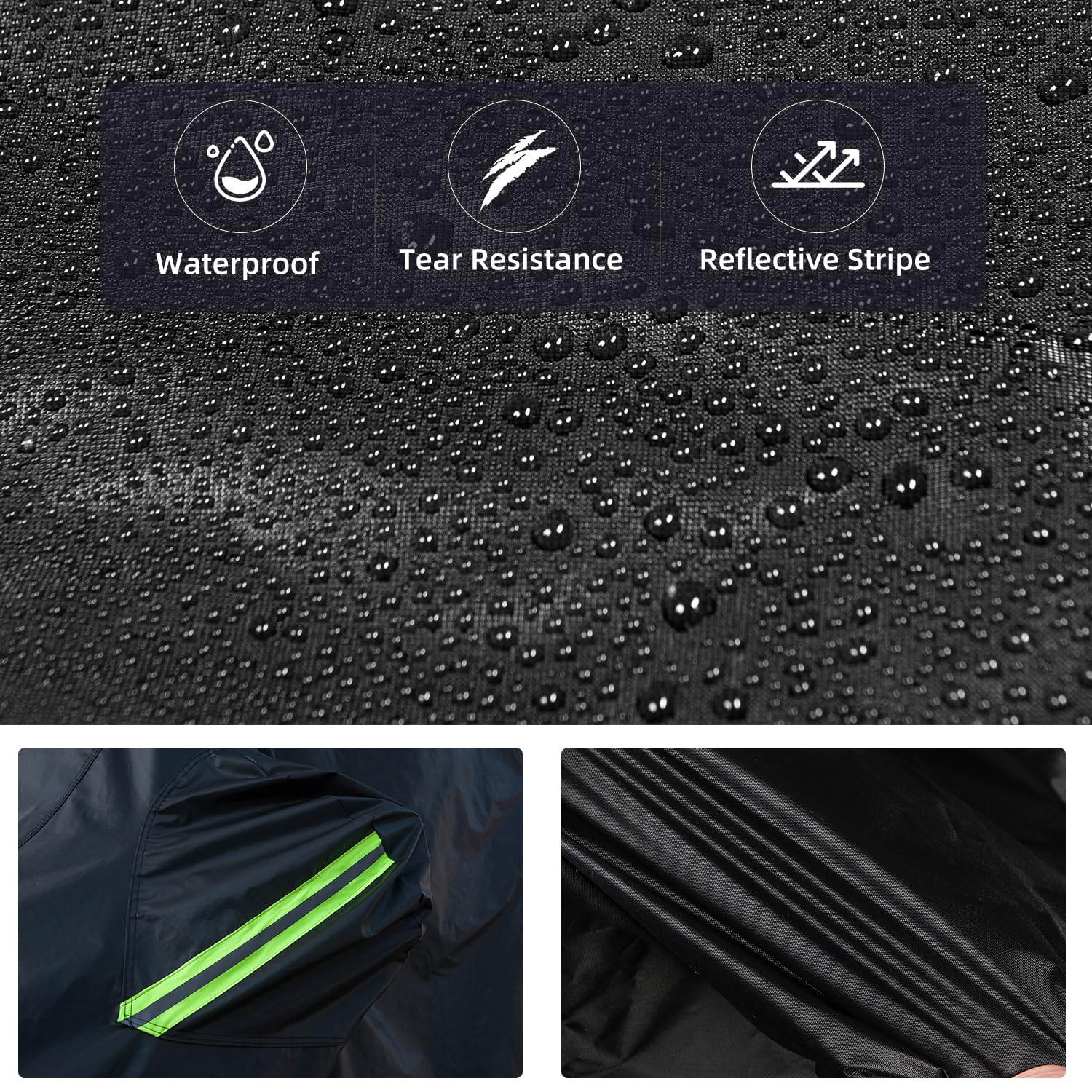 Morhept Car Cover Custom Fit For Toyota Corolla, Waterproof All Weather Full Exterior Cover Rain Snow Uv Protection Cover With D