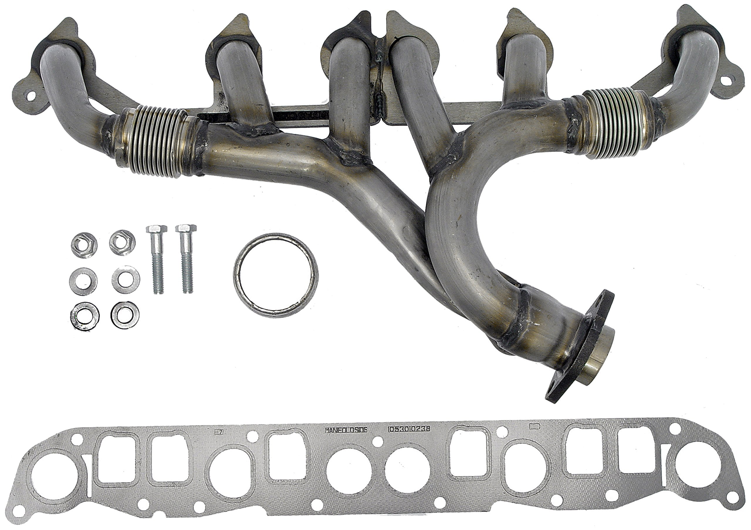 Dorman 674-196 Exhaust Manifold Kit - Includes Required Gaskets and Hardware Compatible with Select Jeep Models