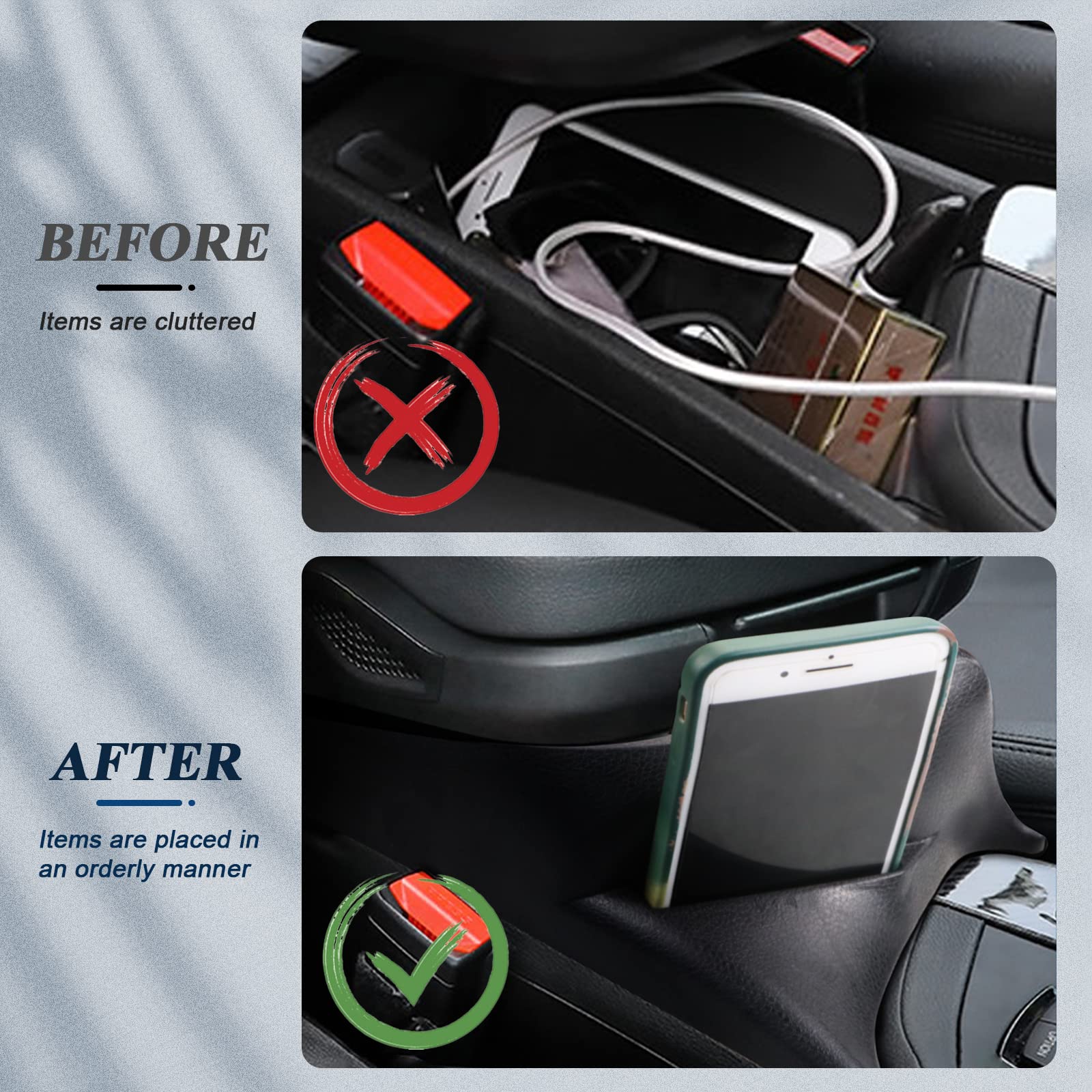 Bbibibo For Bmw X1 F48 Accessories,Center Console Organizer Tray Compatible With 2016 2017 2018 2019 Bmw X1 F48 2019 X2 F39 Inse