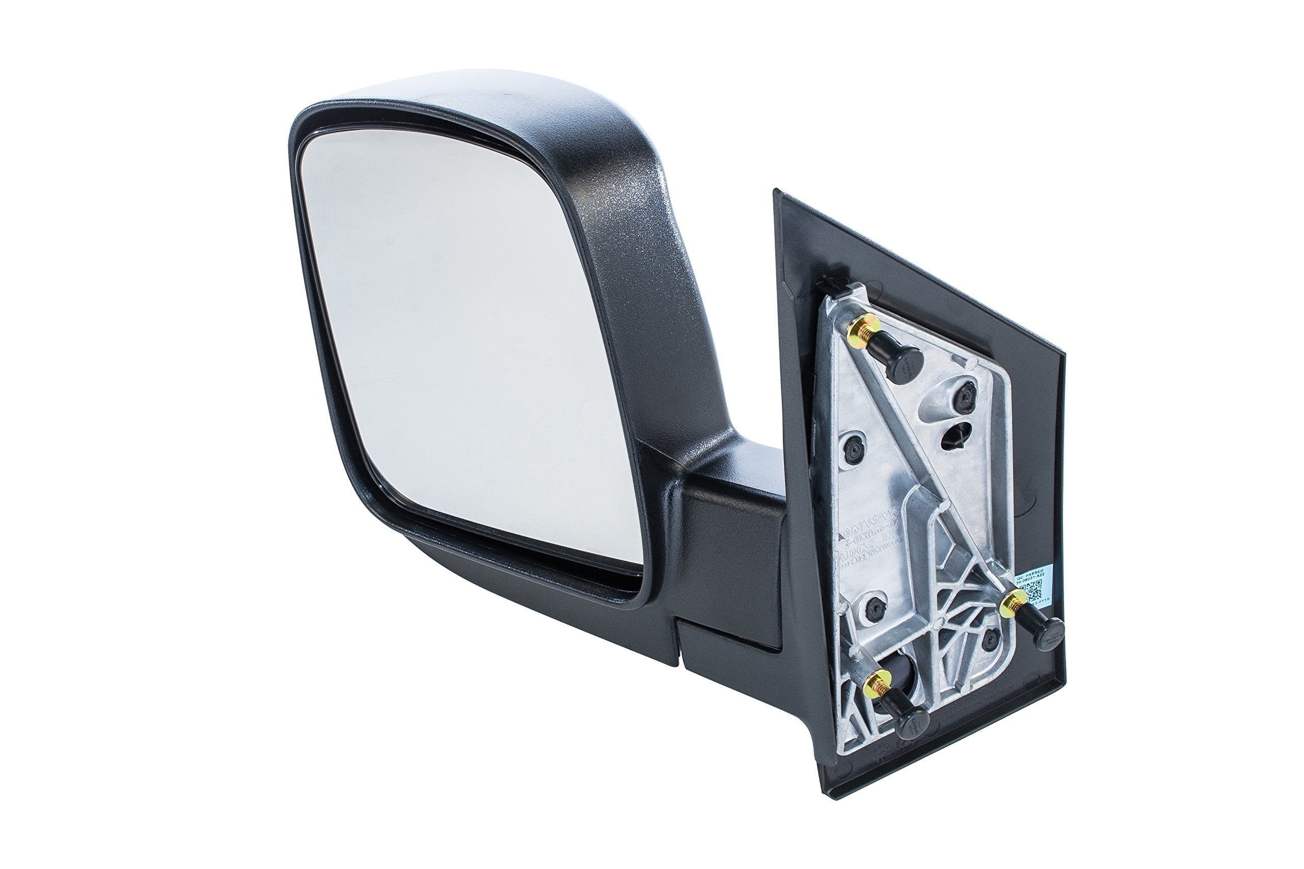 Dependable Direct Driver Side Mirror Fits Chevy Express, Gmc Savana (03 04 05 06 07 08 09 10 11 12 13 14 15 16 17) Textured Non-