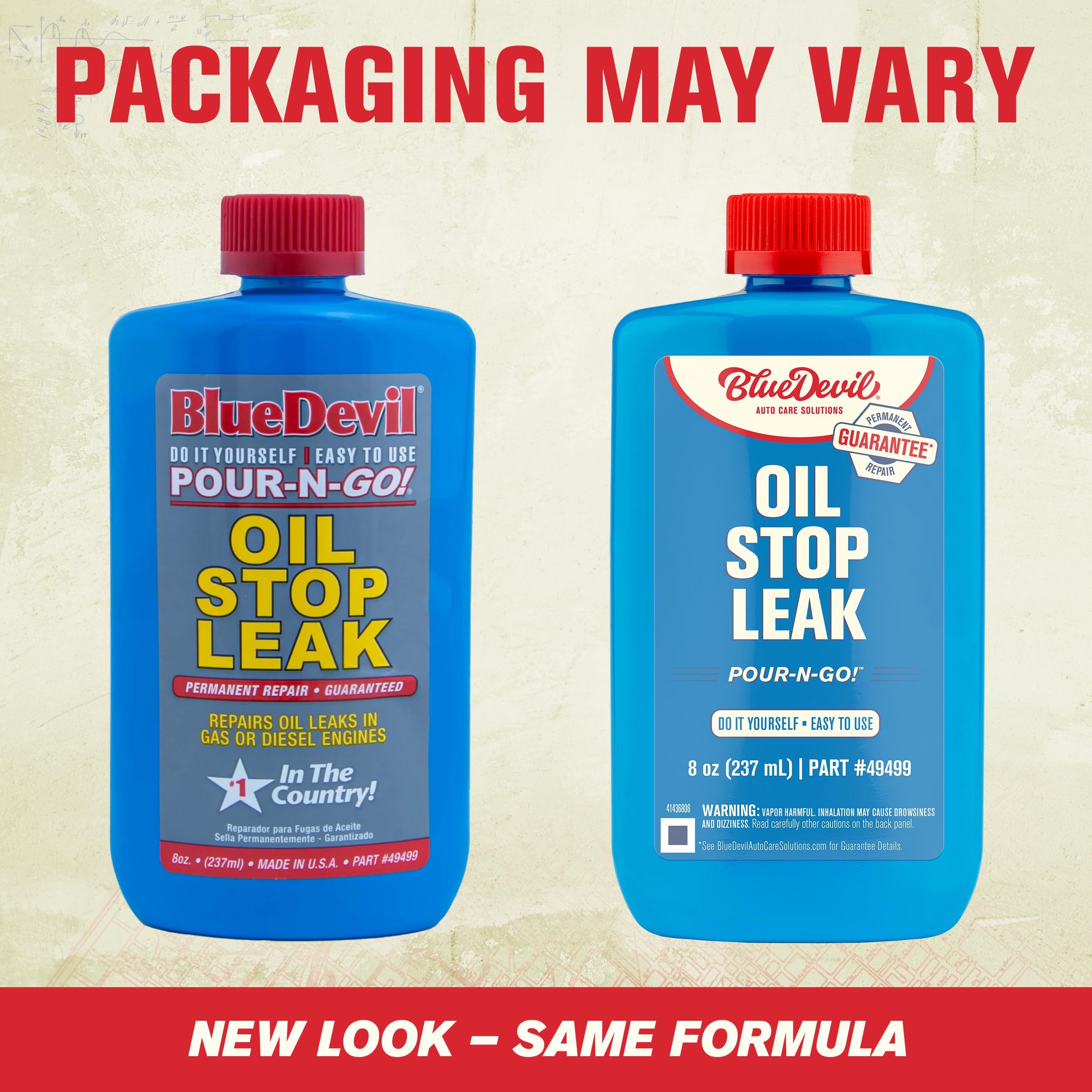 BlueDevil Products Oil Stop Leak - 8 Oz, Pack of 12, Model 49499-12PK