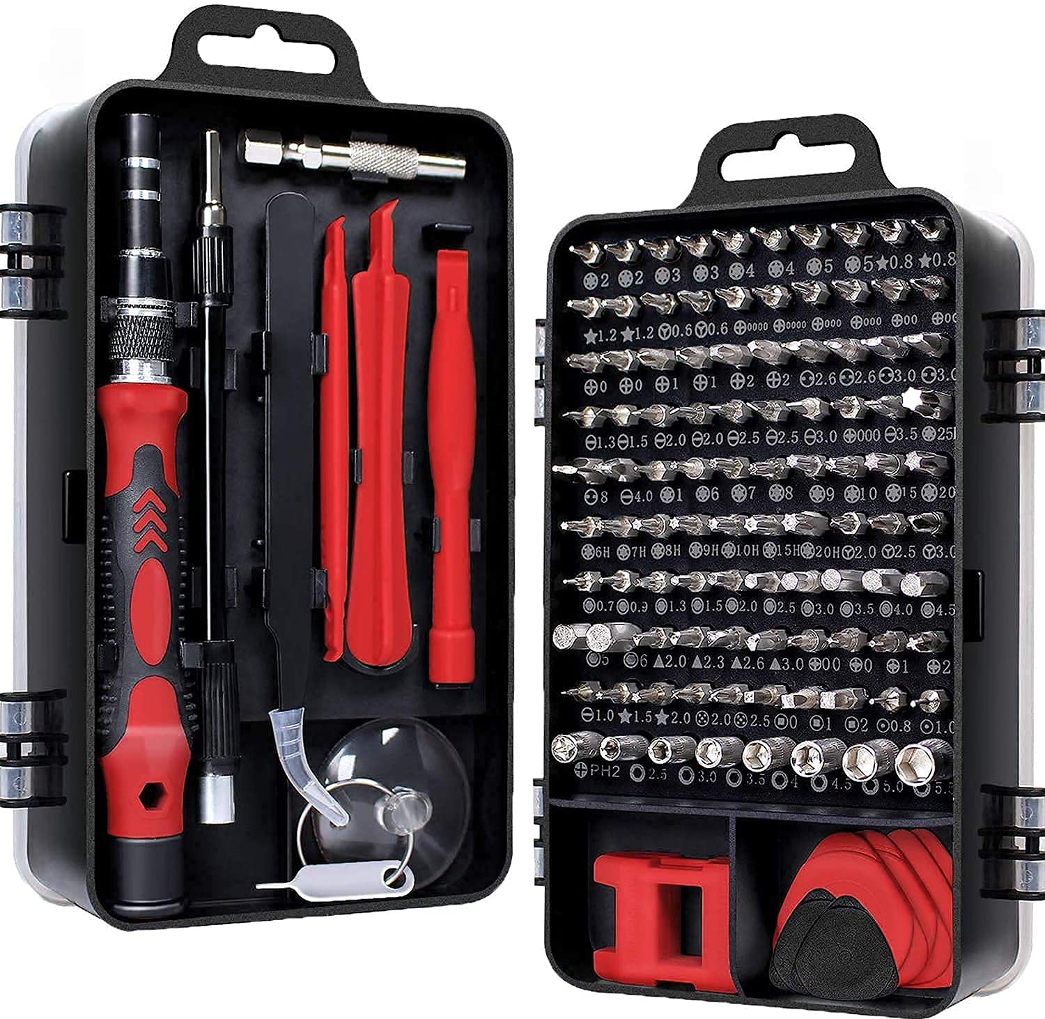 Novo 115 In 1 Interchangeble Multipurpose Mini Screwdriver Set Magnetic Slot Wrench Bits Repair Tools Kit Set Combination Screwd