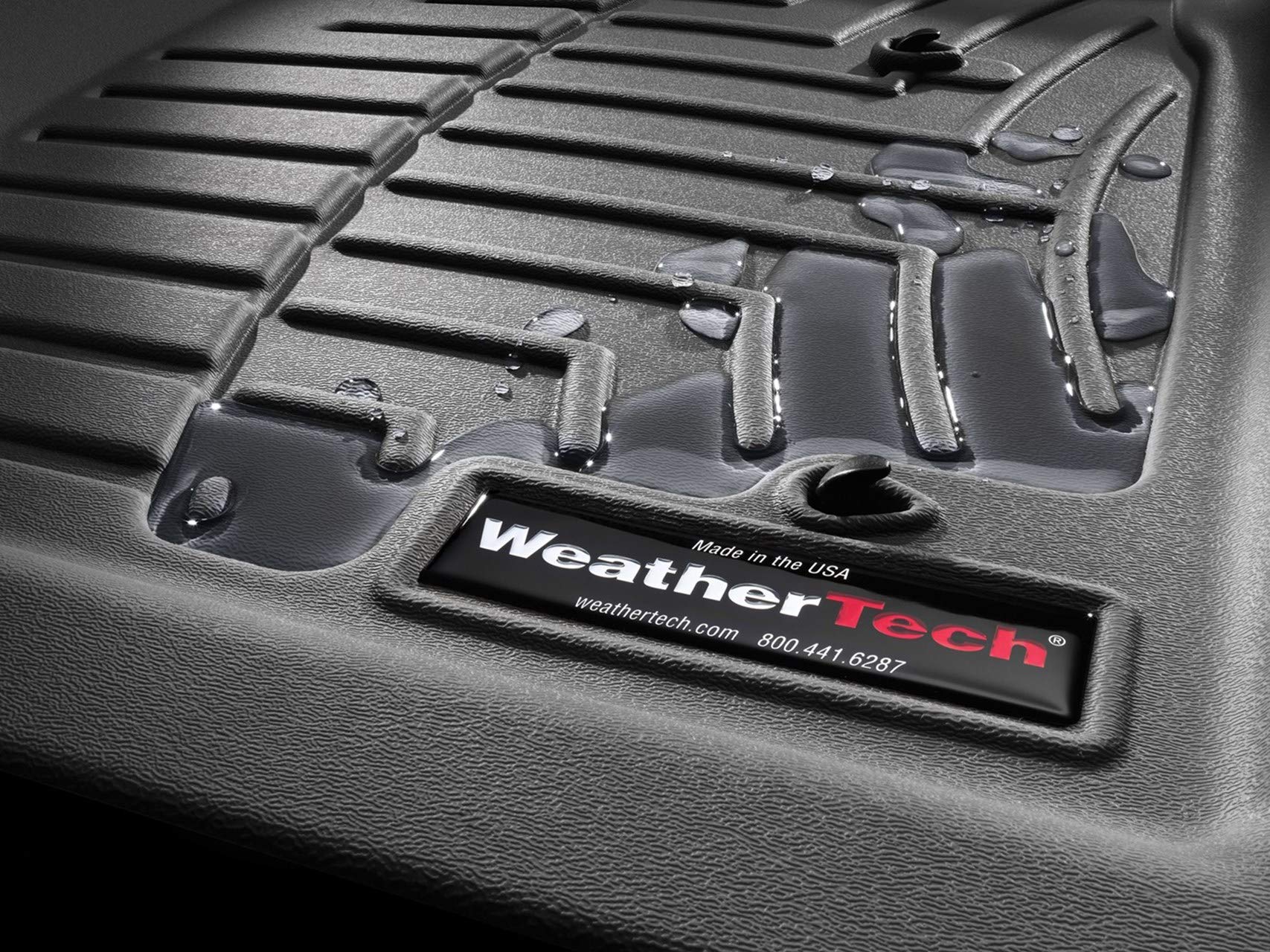 WeatherTech Custom Fit FloorLiners for Equator, Frontier - 2nd Row (460473), Grey