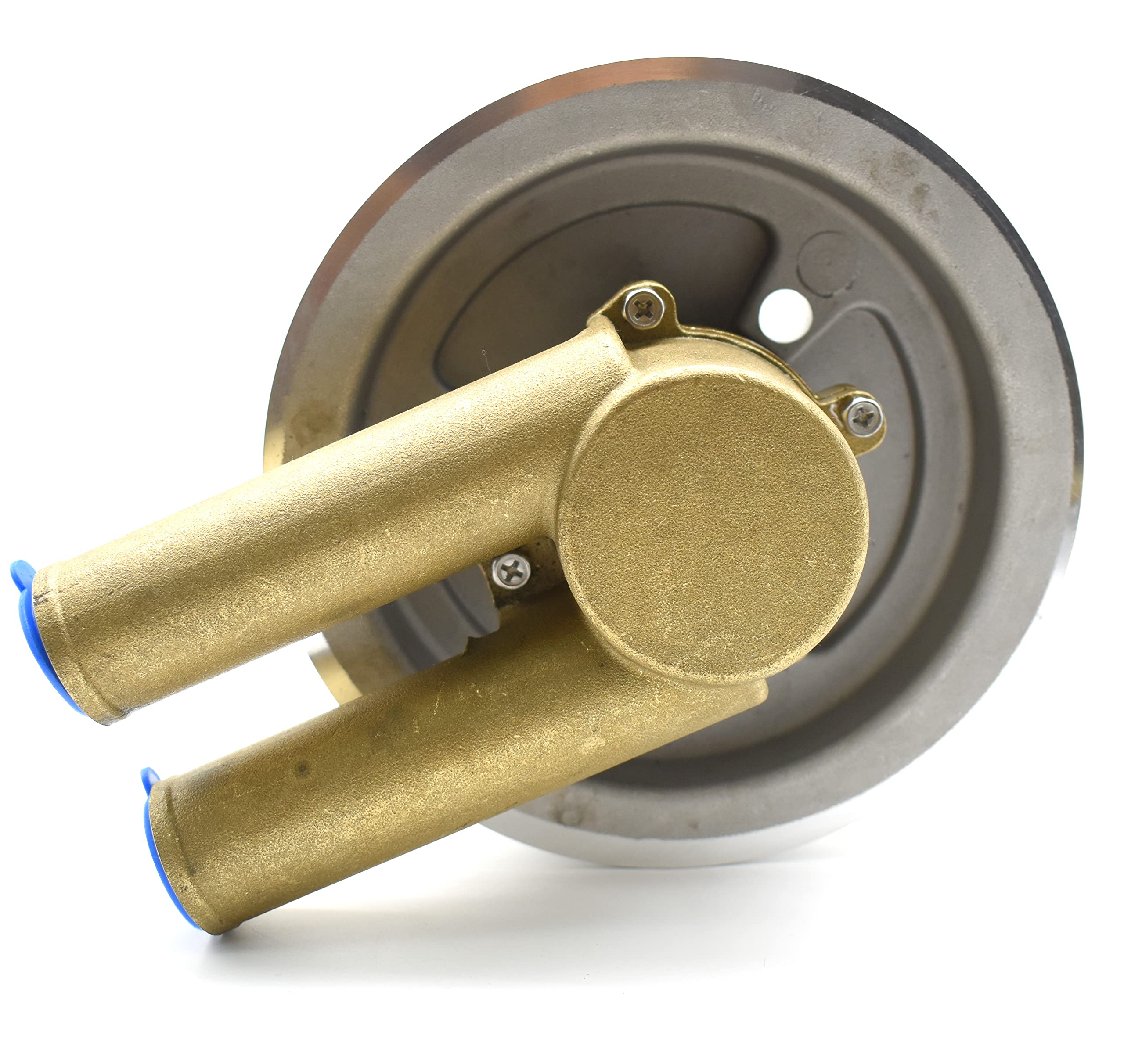 JomGorg 21214596 Sea Water Pump - 5.7 Crank Mounted for Volvo Penta 4.3 5.0 5.7 with Double-V Belt Pulley