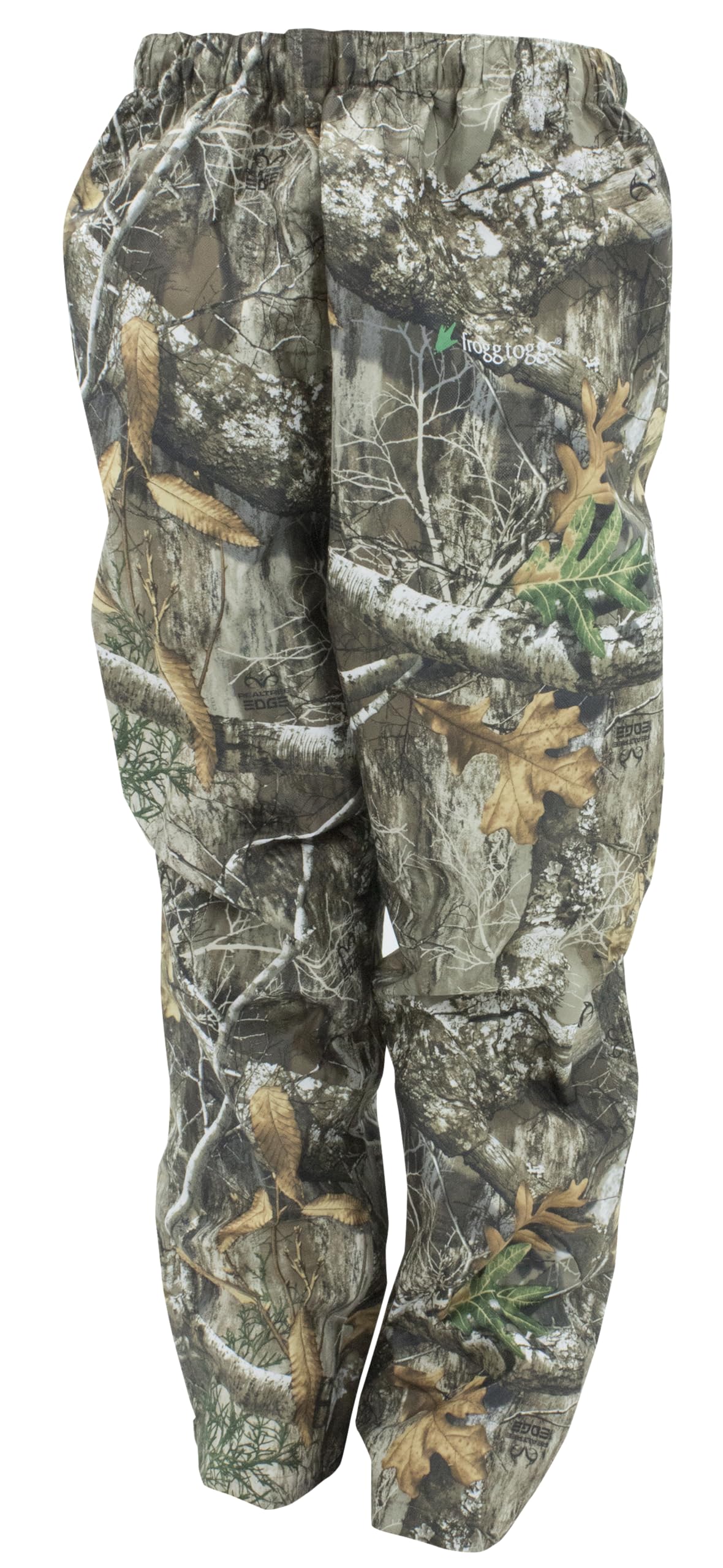 FROGG TOGGS Men's Standard Classic Pro Action Waterproof Breathable Rain Pant, Realtree Edge, X-Large Long