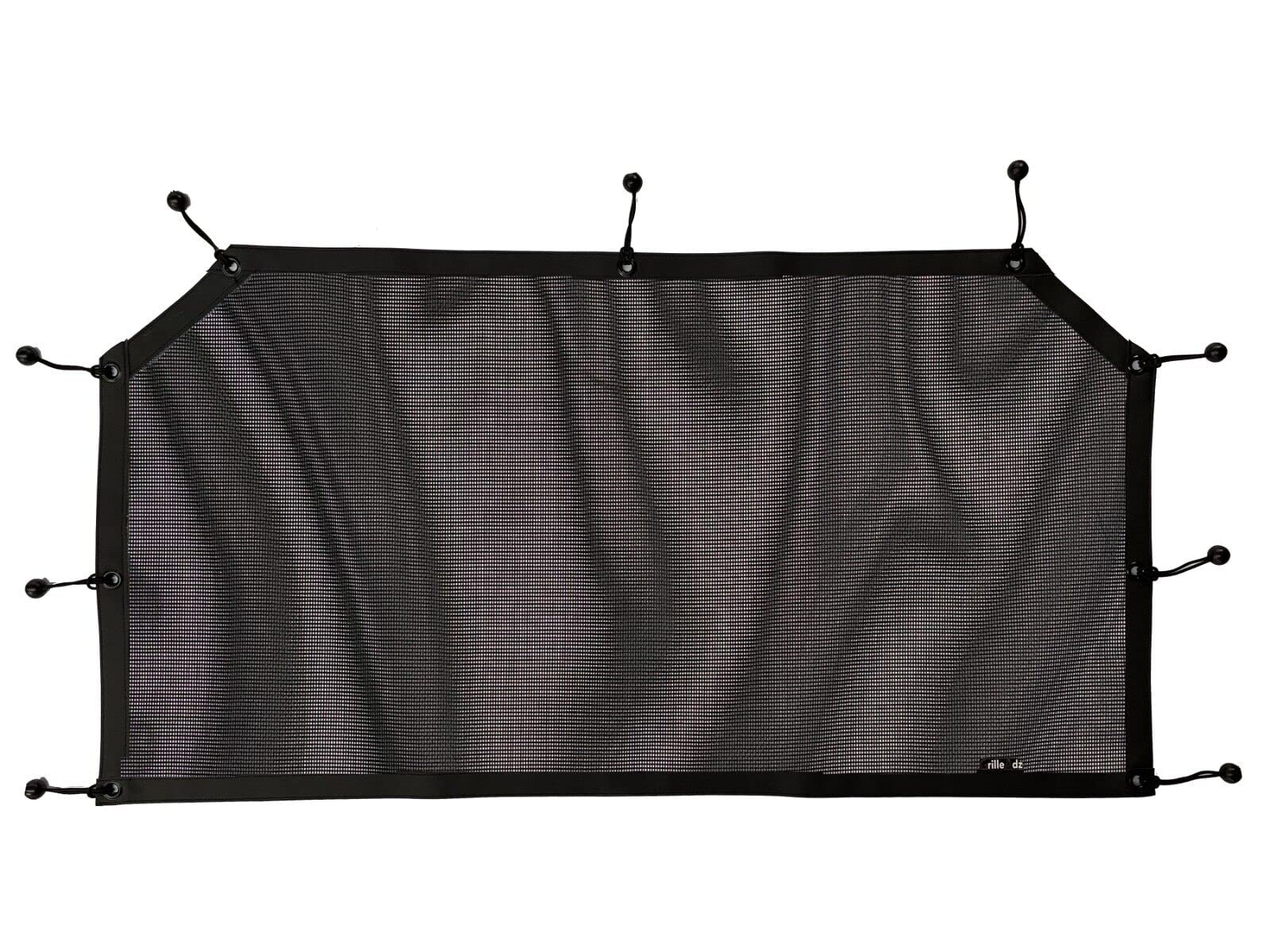 GrilleAdz Rear Dust/UV Screen for Yamaha Wolverine RMAX2 & RMAX4 - Black Mesh, Model DS-RMAX