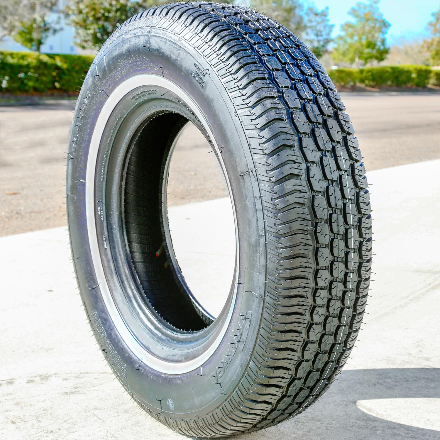 Tornel Classic All-Season Truck/SUV Tire 215/75R15 4-Ply WSW White Side Wall Model 24745005