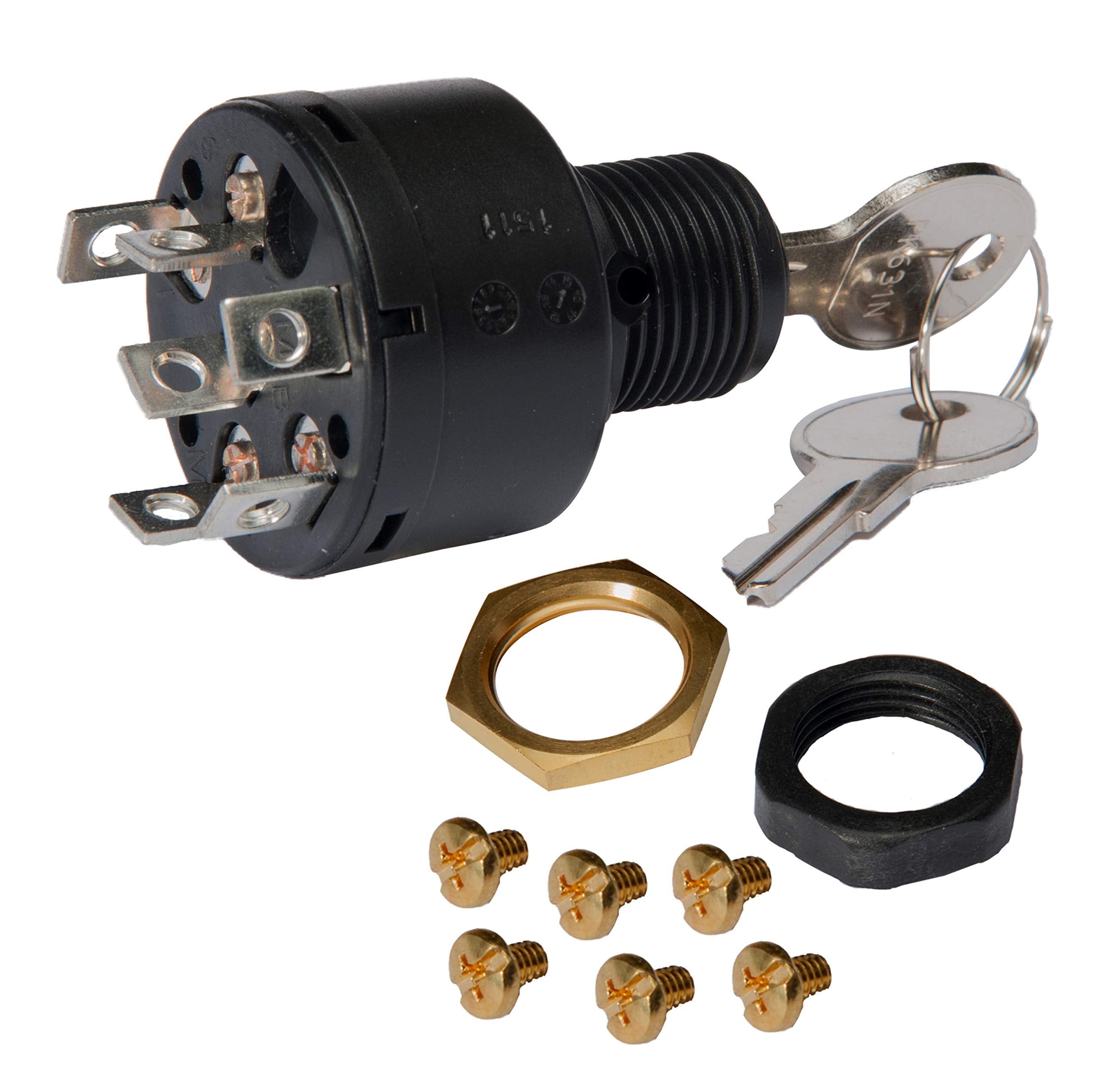 Sierra Mp41000 Ignition Switch, 3 Position Magneto,White