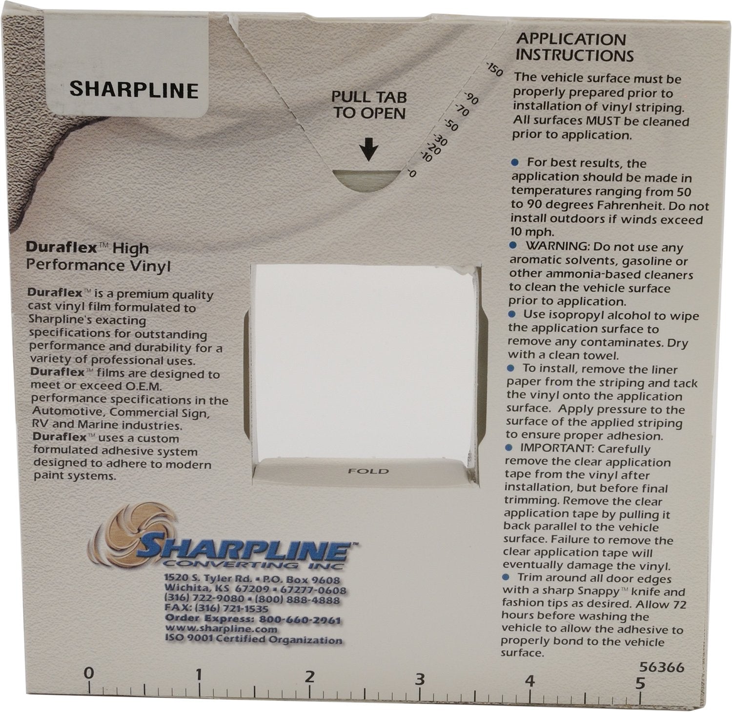 Sharpline 206 Barbed Wire Accent Stripe - 1/2" x 150' - Vinyl - Silver Metallic on Clear