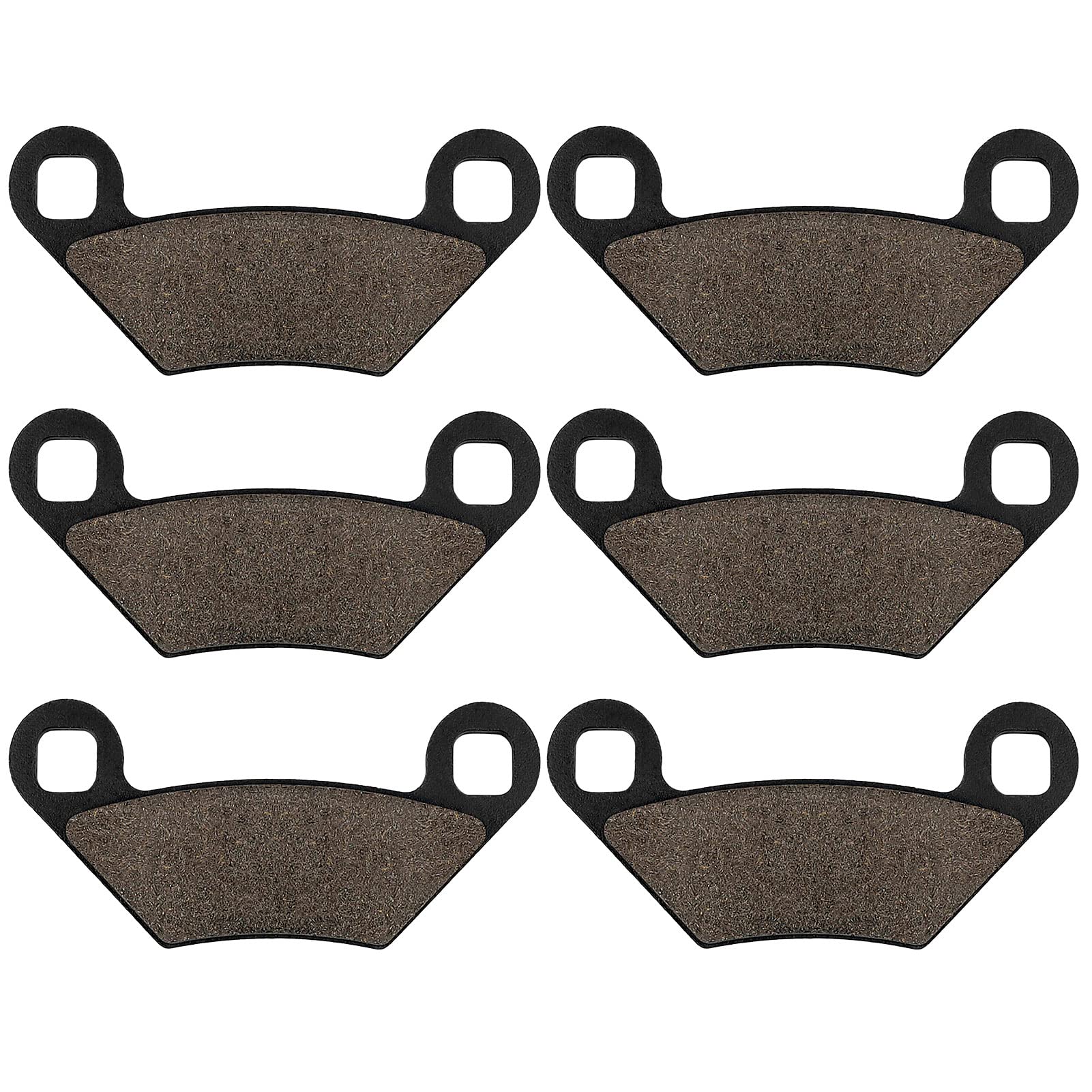 Brake Pads Front and Rear Compatible with Polaris Sportsman 850 550 500 X2 XP Touring 2009 2010 2011 2012 2013 2014 2015 2016 20