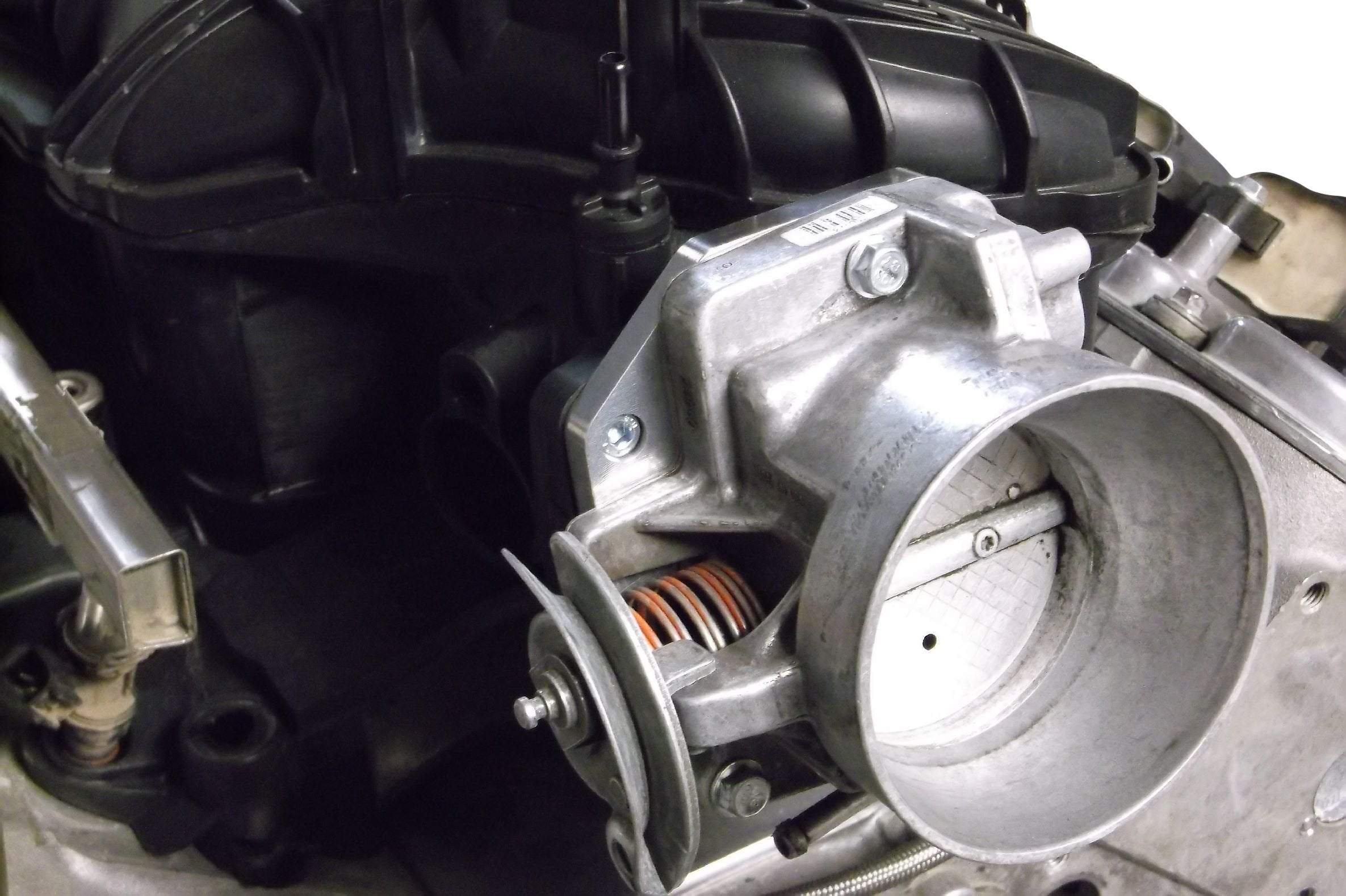 Ict Billet Ls Drive By Cable Throttle Body Adapter / Ls3 4 Bolt Intake To Ls1 3 Bolt Tb Dbc Ls2 Lh6 L92 L76 Ly2 Ly5 Ly6 Lc9 Lfa