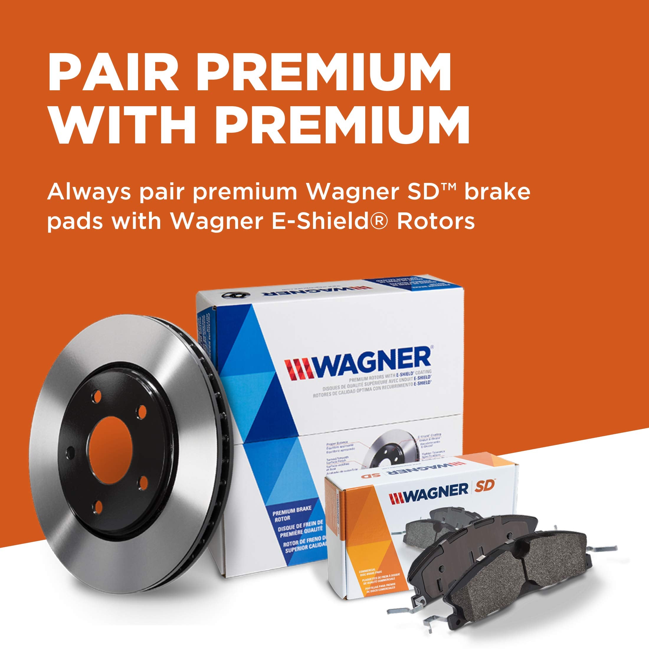 Wagner Brake Severeduty Sx1399 Disc Brake Pad Set