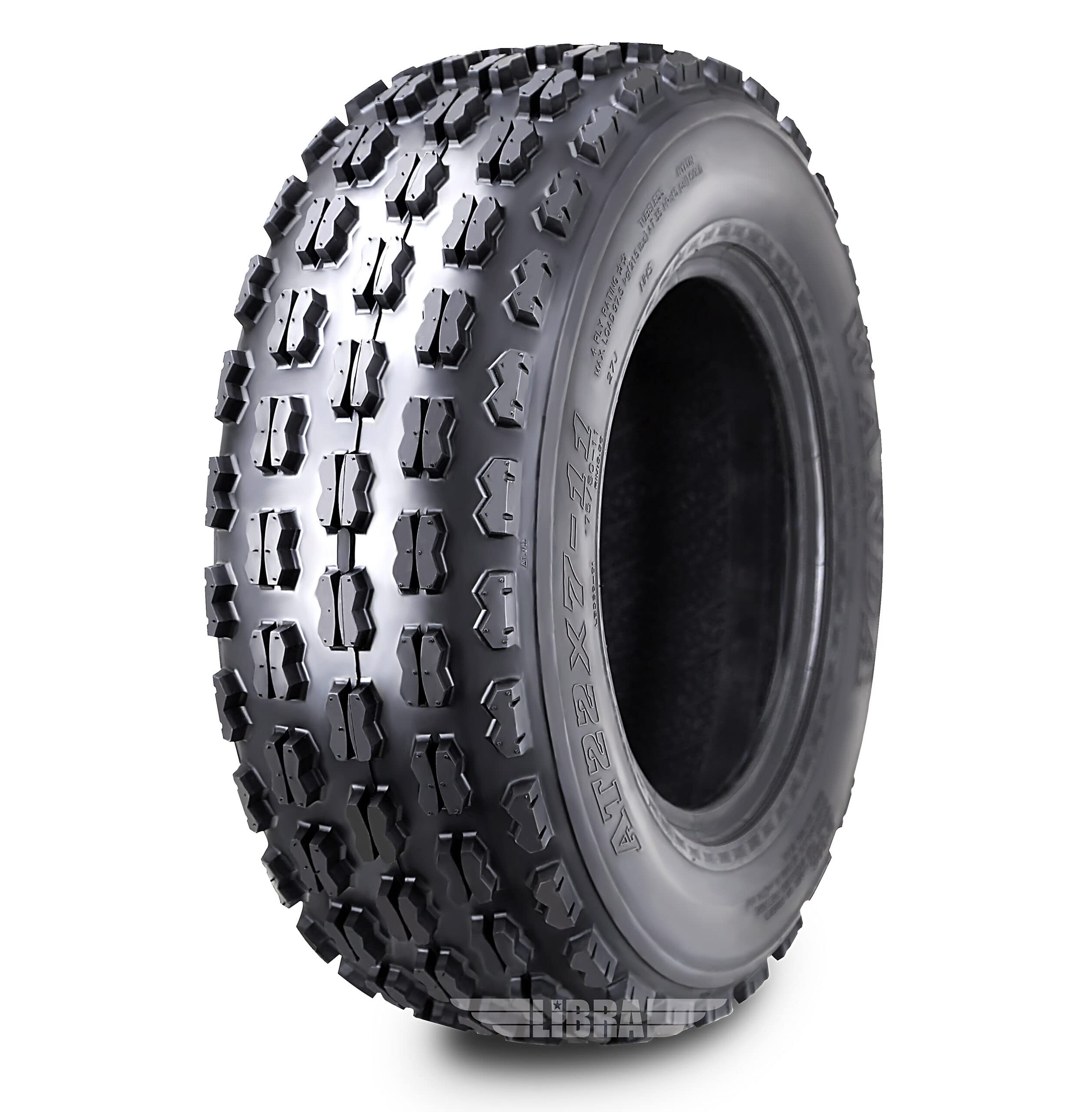Set 2 Wanda Sport Atv Tires At 22X7-11 22X7X11 Gncc (Grand National Cross Country) Race Tire Tires For Honda Recon 250 Suzuki Oz