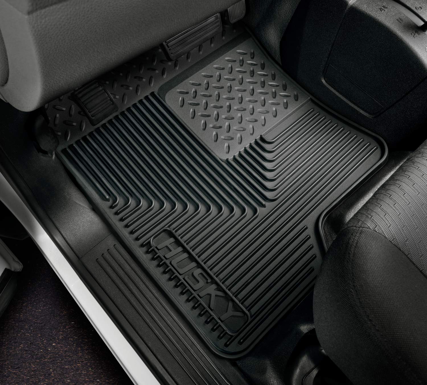 Husky Liners - Heavy Duty Front Floor Mats | 1980 - 2005 Buick Century, 1980 - 1990 Buick Electra, 1980 - 2004 Buick LeSabre , B