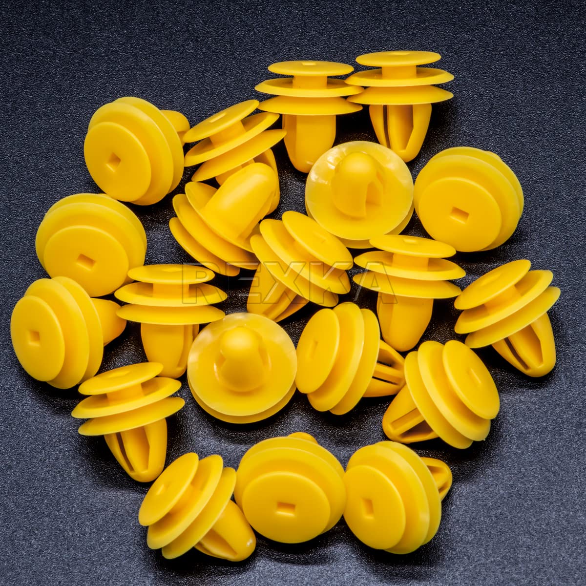 Rexka 20Pcs 8Mm Hole Door Trim Panel Retainer Clip Fastener Compatible With Hyundai Kia 82315-38000