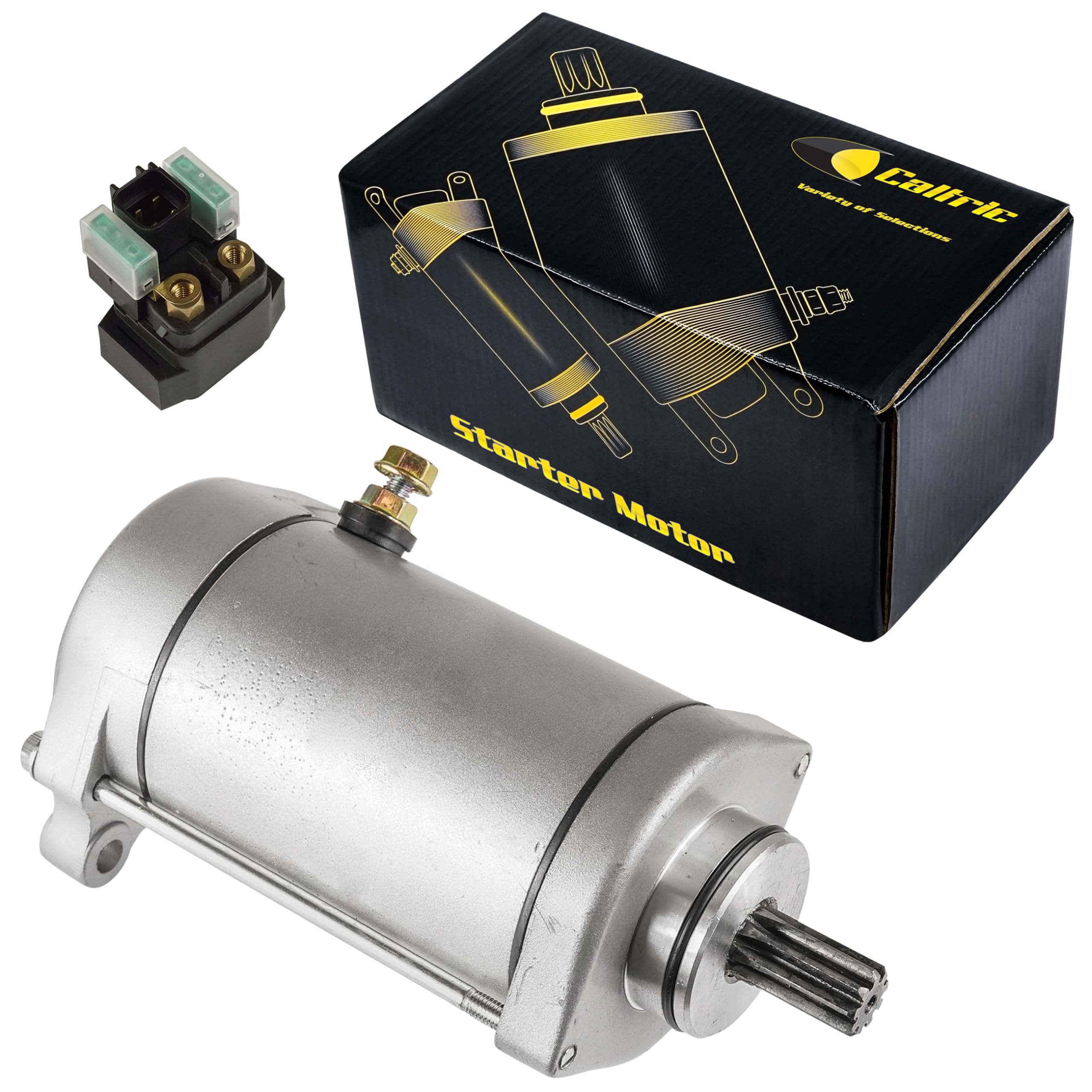 Caltric Starter & Relay Solenoid Compatible With Suzuki Vl1500 Vl 1500 Boulevard C90 2005-2009