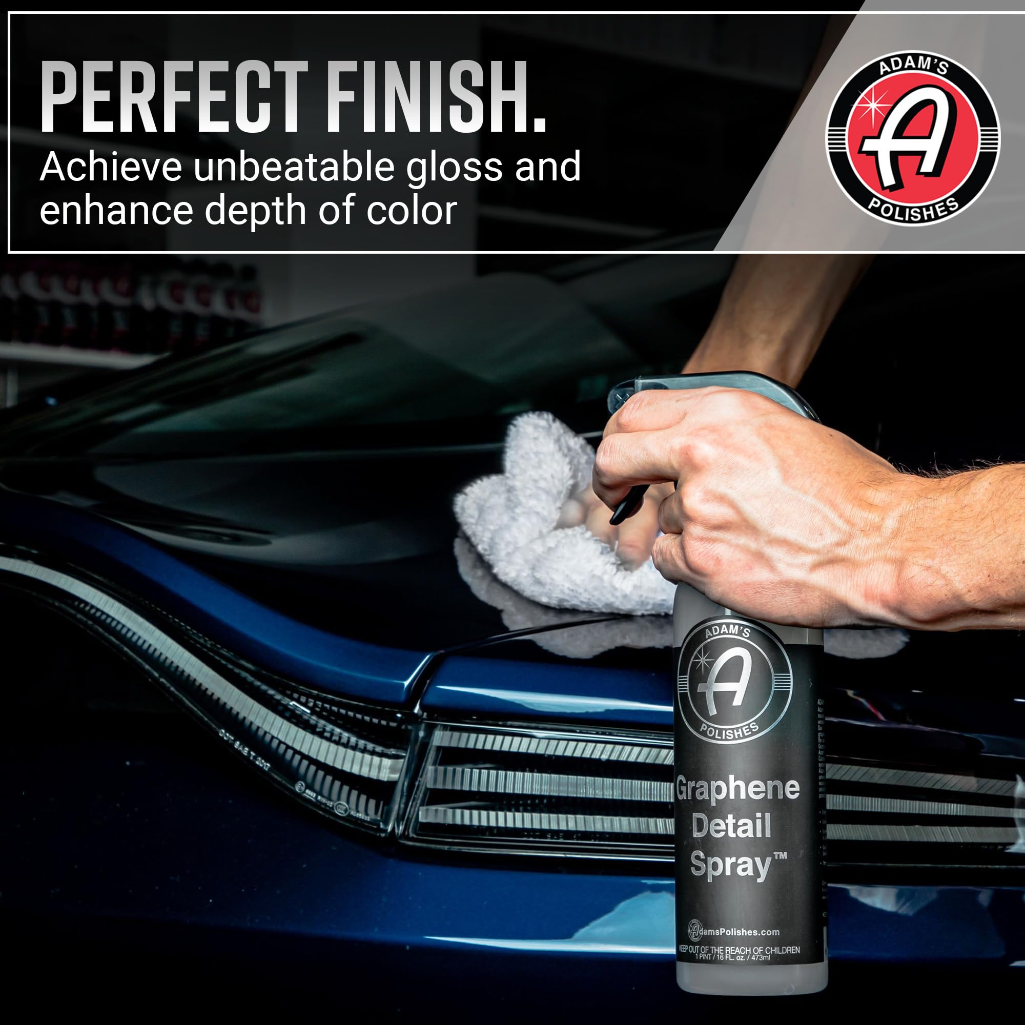 Adams Graphene Detail Spray (16 Fl Oz)