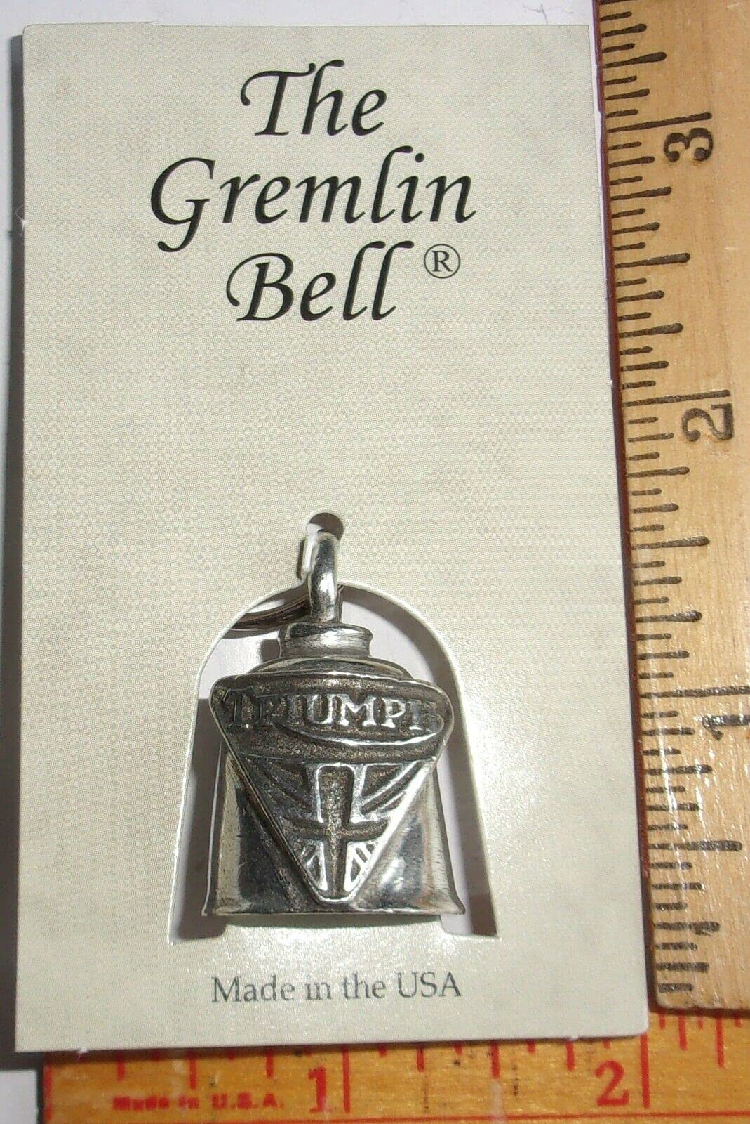 Gremlin Bell Triumph Biker Compatible with Harley Motorcycle Good Luck Charm