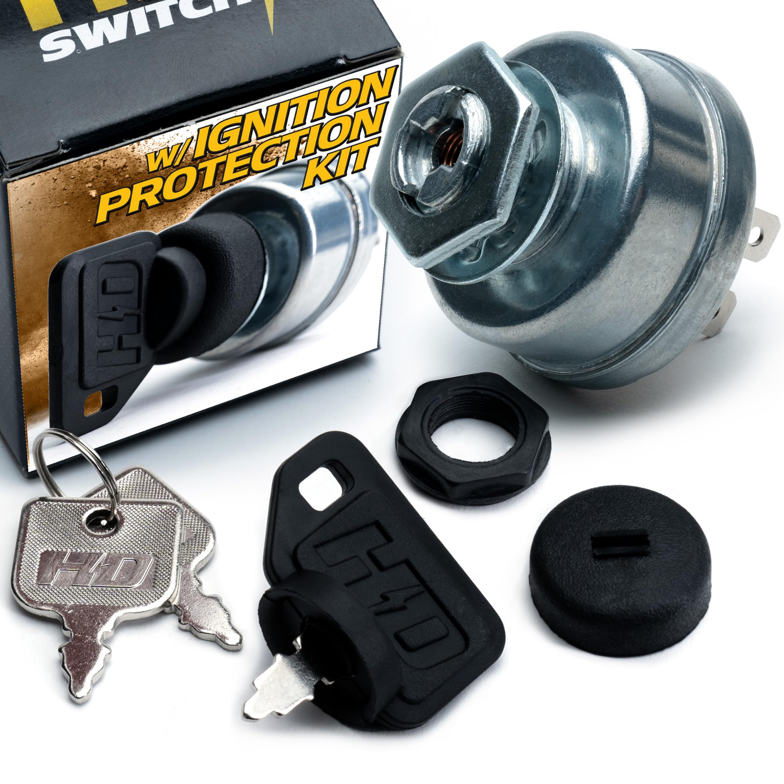 Hd Switch Ignition Switch For Simplicity 1701256Sm 1708551Sm 1701256 1708551 1672243 71672243 Fits Sunstar & Agco 1914H 1916H 19