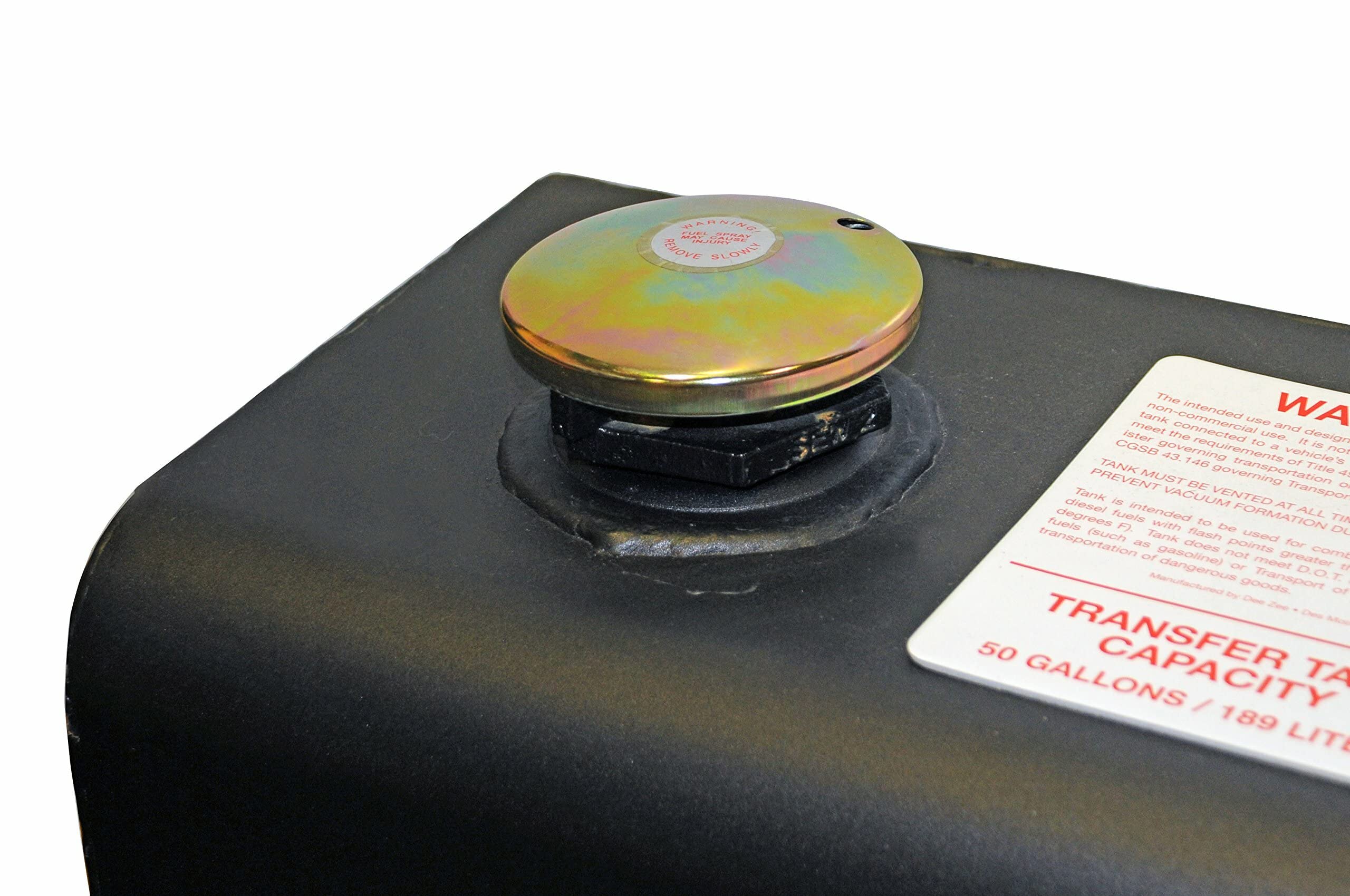 DEE ZEE 91740SB Black Combo Transfer Tank - Aluminum, Model 3.10102R