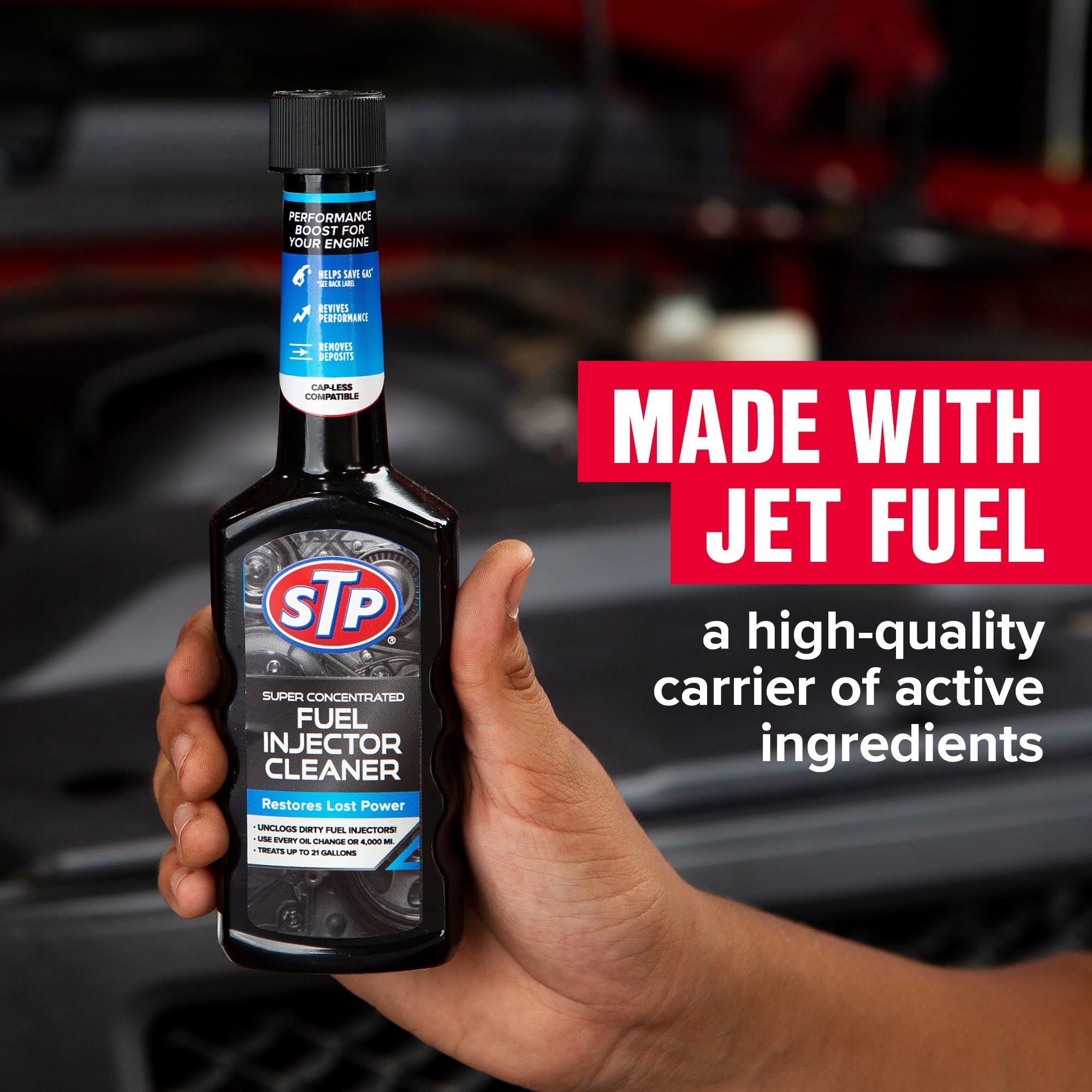 Stp Fuel Injector Cleaner, Super Concentrated, Bottles, 5.25 Fl Oz, Pack Of 12